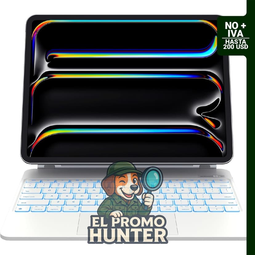 CHESONA Funda con teclado mágico para iPad Pro de 13 pulgadas (M5 2025/M4)