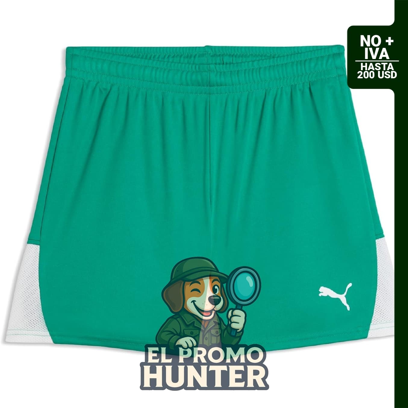 Puma Pantalones cortos Teamliga26 para mujer, diseñados para uso deportivo.