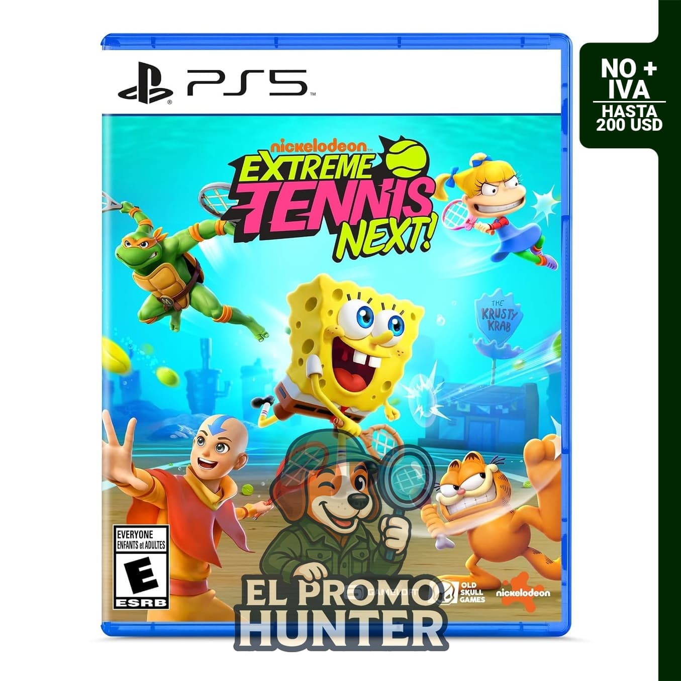 Nickelodeon Extreme Tennis: Next! para PlayStation 5.