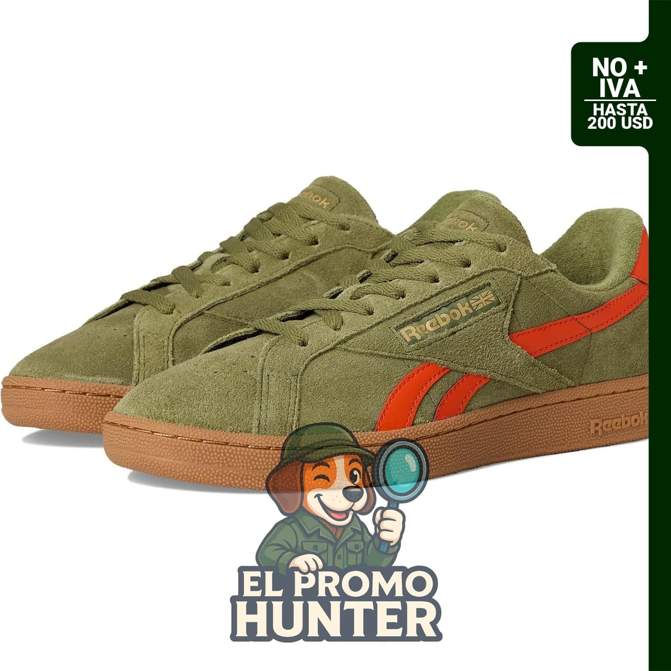 Reebok Club C Grounds - Tenis unisex para adultos