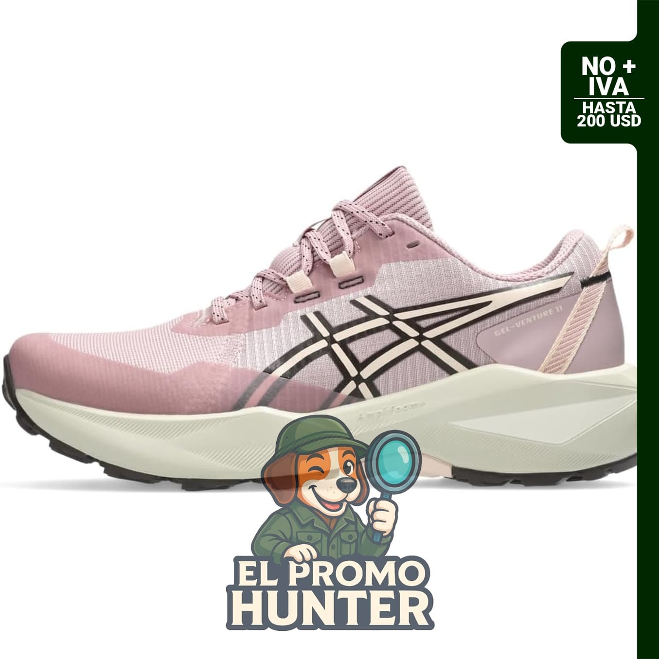 ASICS Zapatillas de trail running Gel-Venture 11 para mujer.