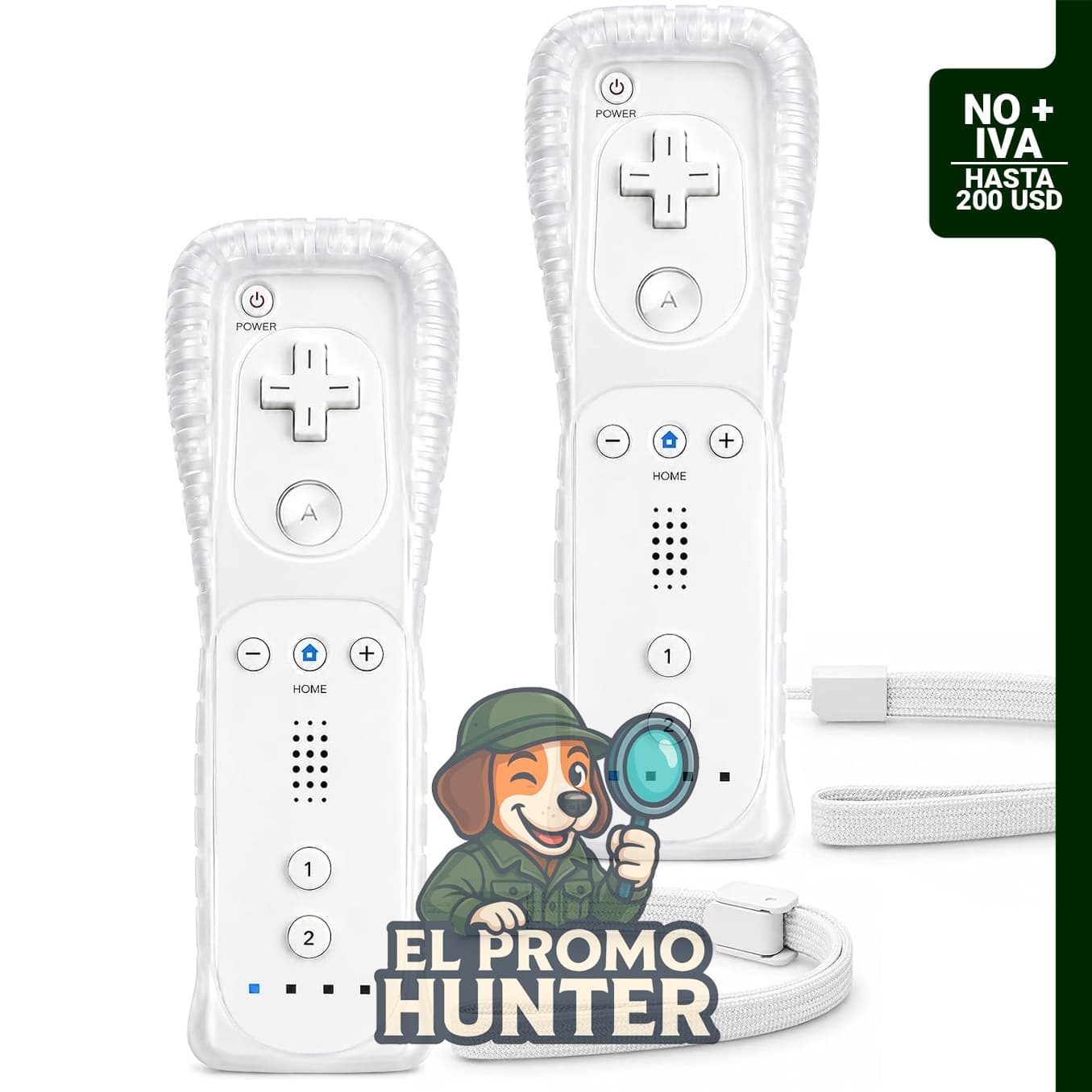 Control remoto NSTNEFD para Wii y Wii U.