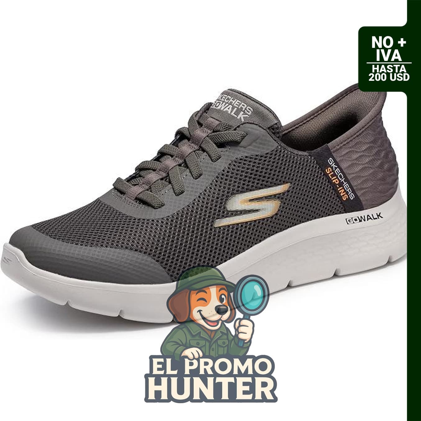 Skechers Slip-ins Go Walk Flex Hands Up para hombre.