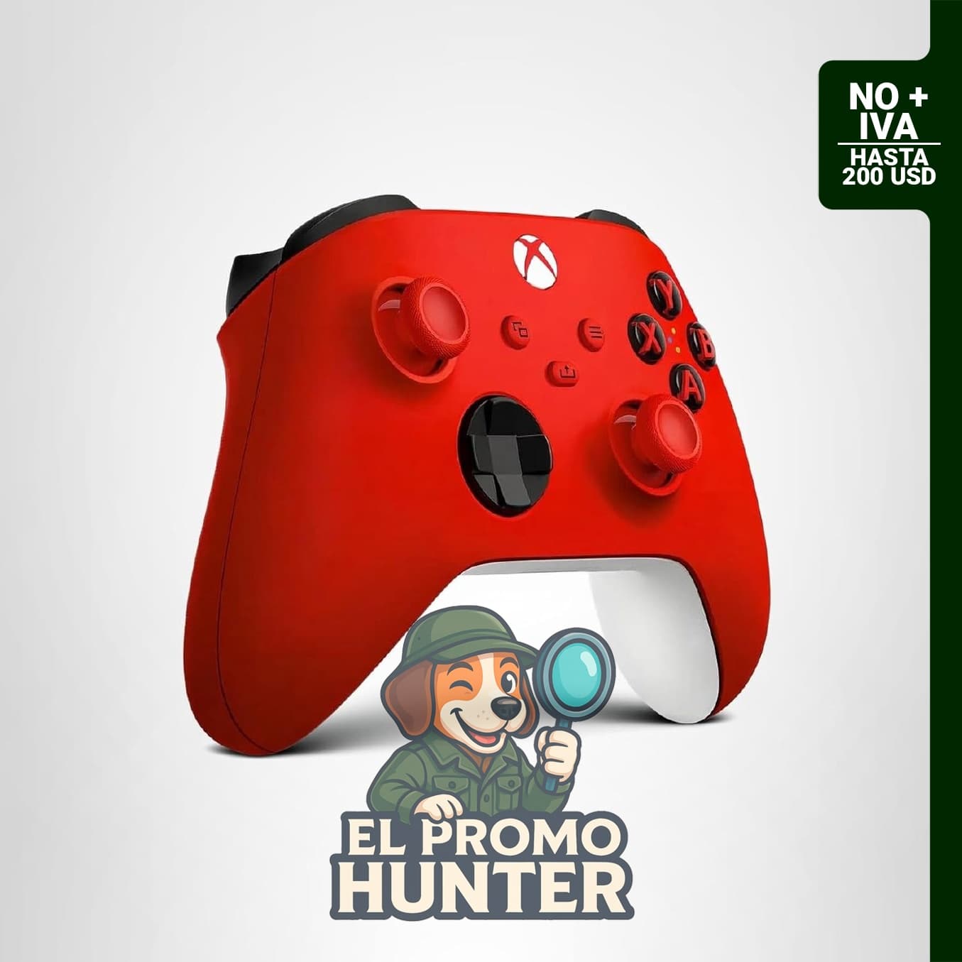 Controlador Inalámbrico Xbox (2025) – Pulse Red, compatible con Xbox, Windows, Android, iOS, FireTV, Smart TVs y VR.