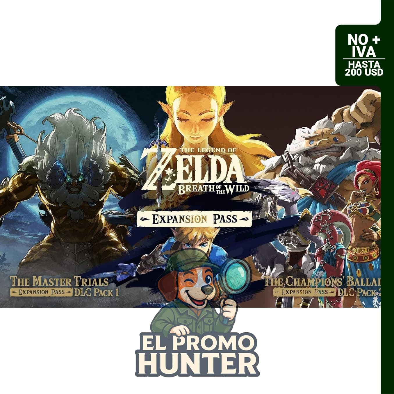 The Legend of Zelda: Breath of the Wild - Twister Parent, expansión para Nintendo Switch.