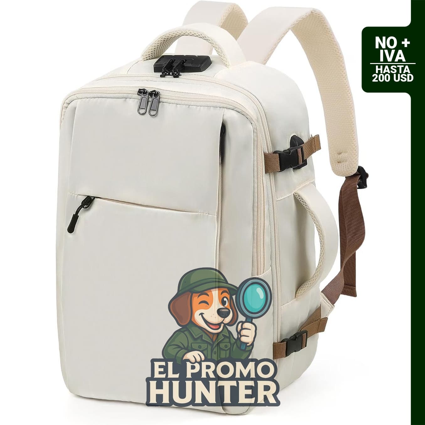 TANTOMI Mochila de viaje para mujer, bolsa para laptop.