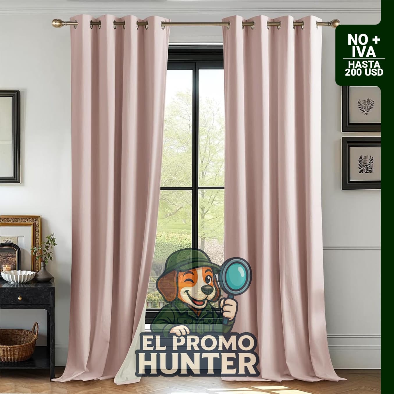 RYB HOME Cortinas de terciopelo 100% opacas con ojales, adecuadas para dormitorios y salas.