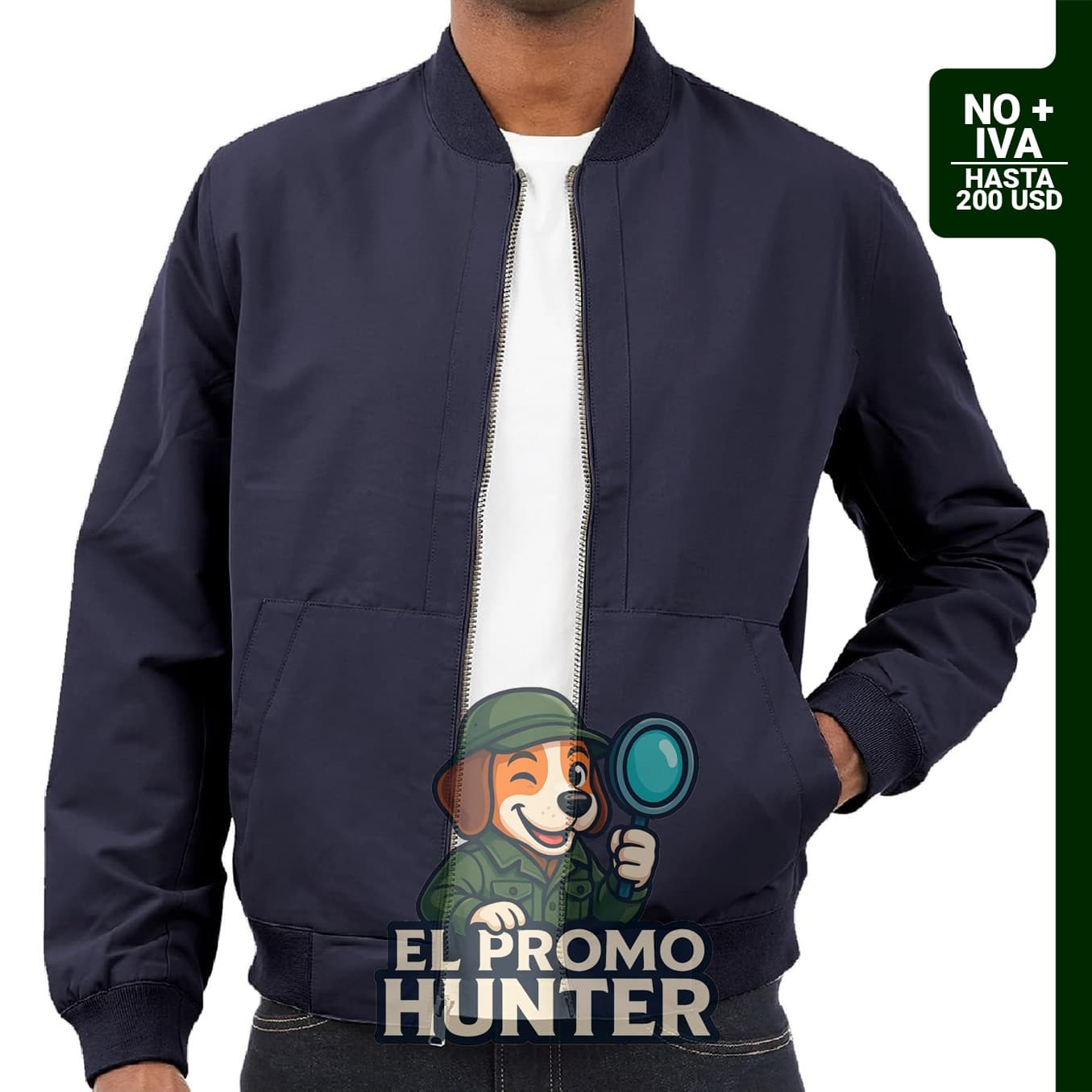 Chaqueta bomber Lucky Brand para hombre.