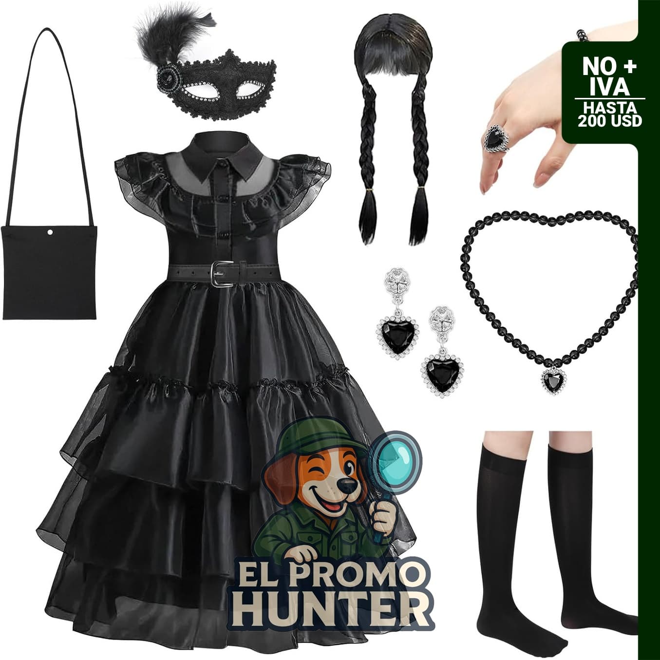 Disfraz de Halloween para niñas, vestido para cosplay y fiestas.
