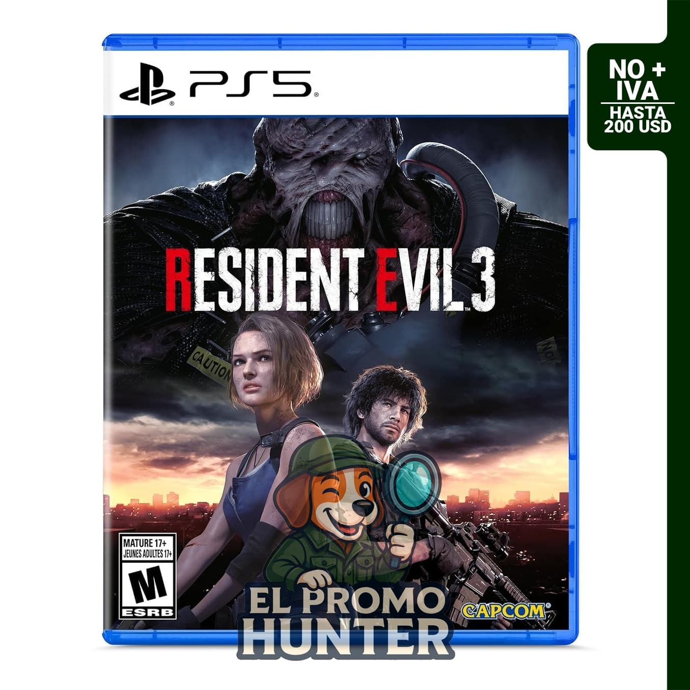 Resident Evil 3 - PlayStation 5, videojuego de acción y terror.