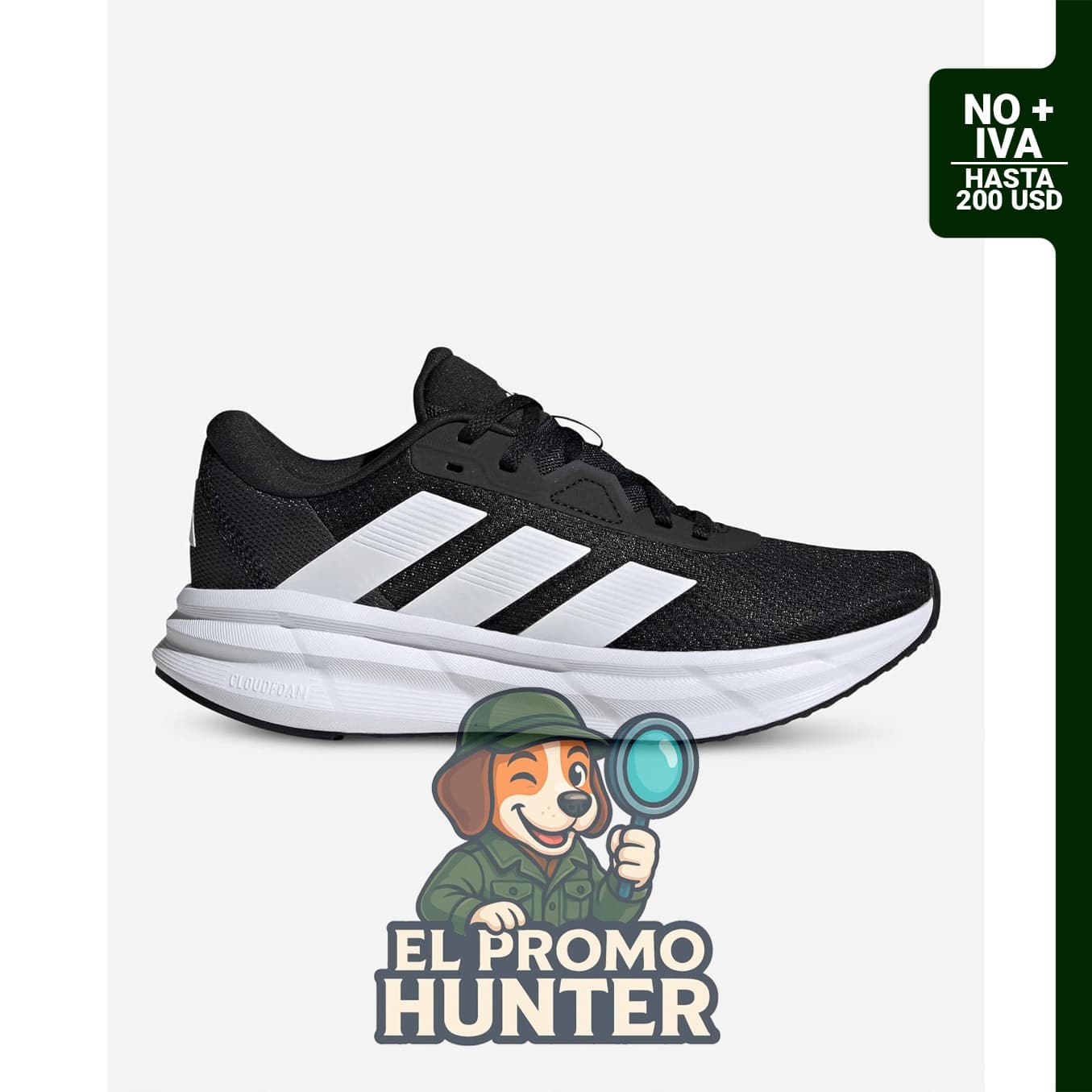 Zapatillas de correr Adidas Galaxy 7 para mujer, diseñadas para actividades deportivas.