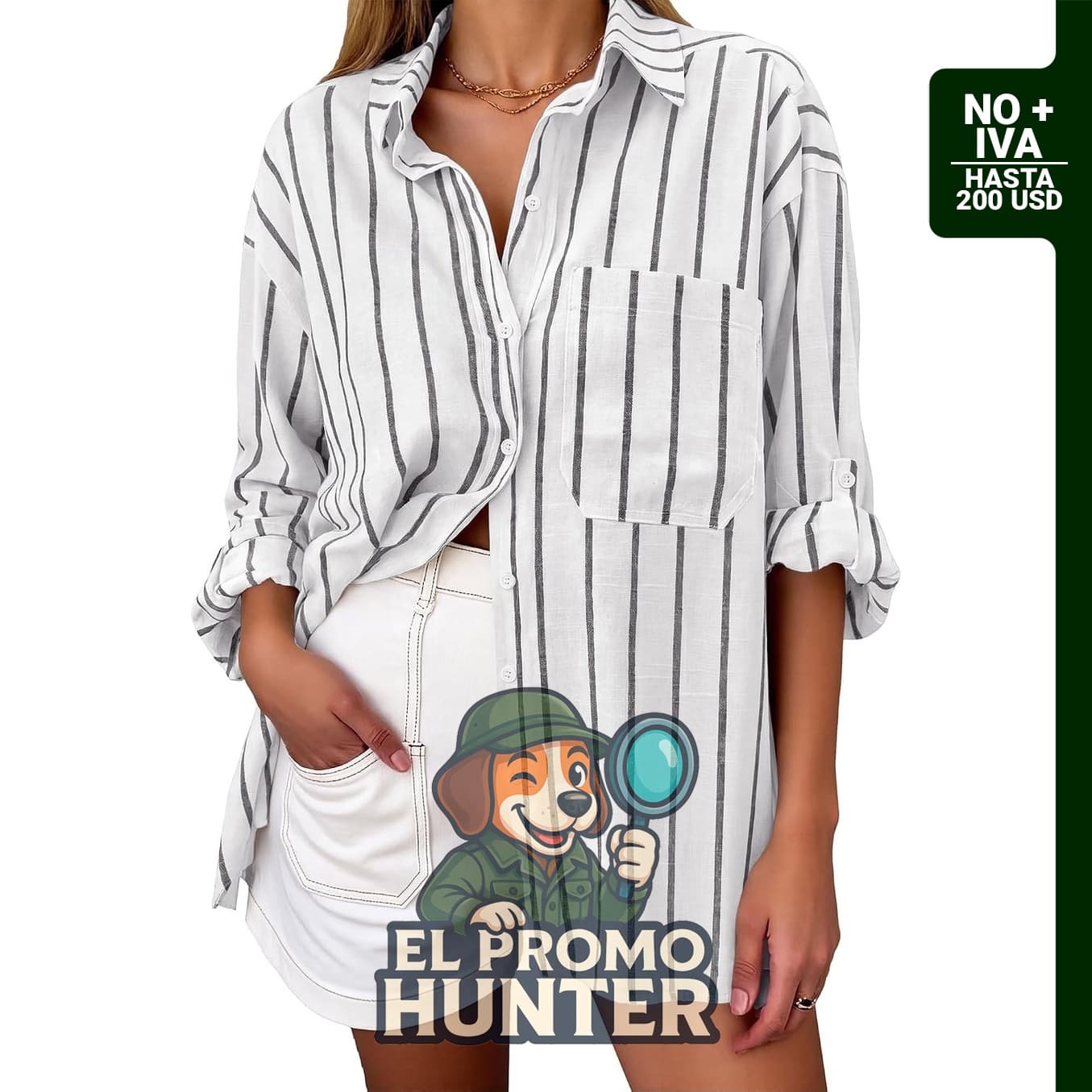 KIRUNDO Camisas de manga larga a rayas para mujer, blusas casuales de otoño.