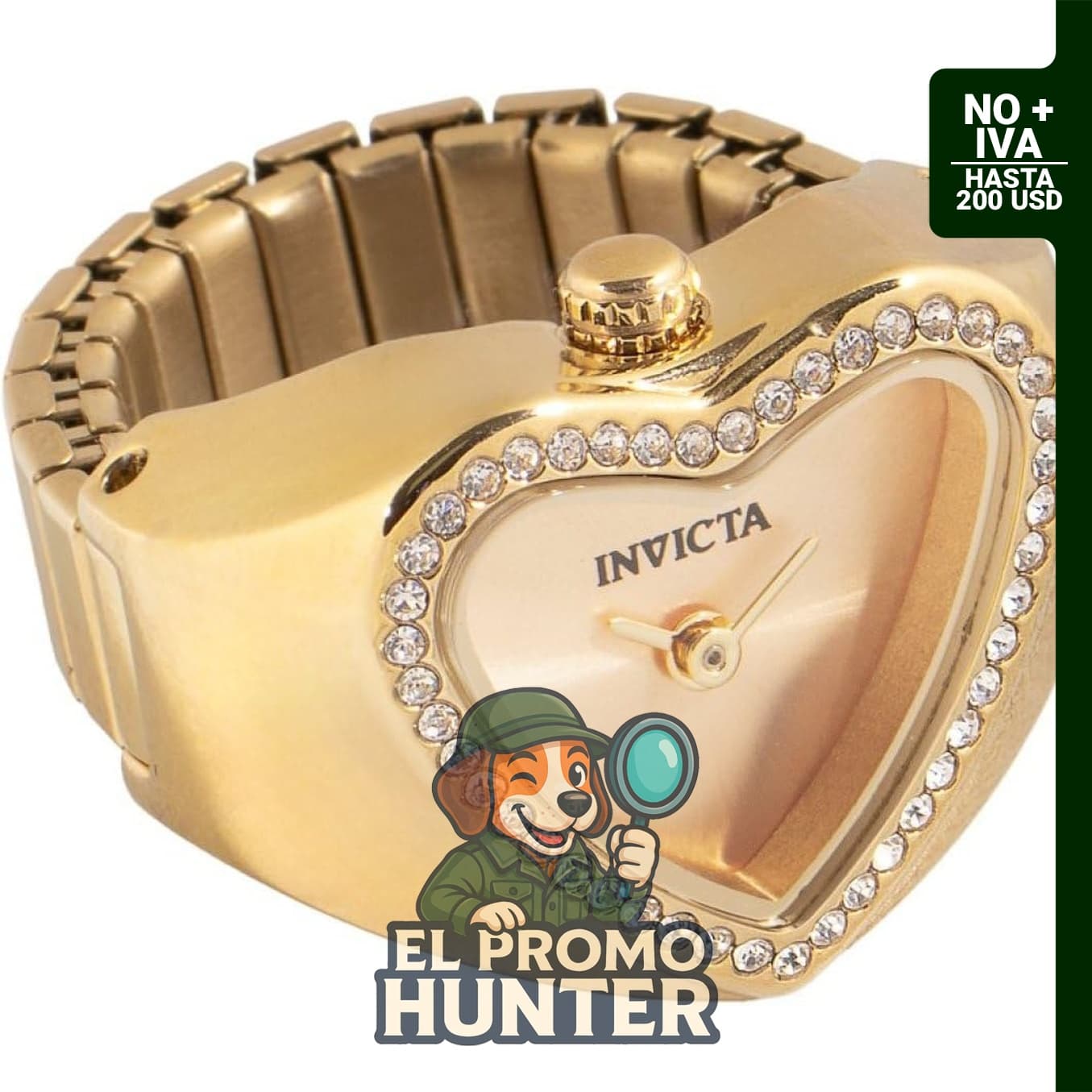 Reloj Mini Anillo Invicta para señora.