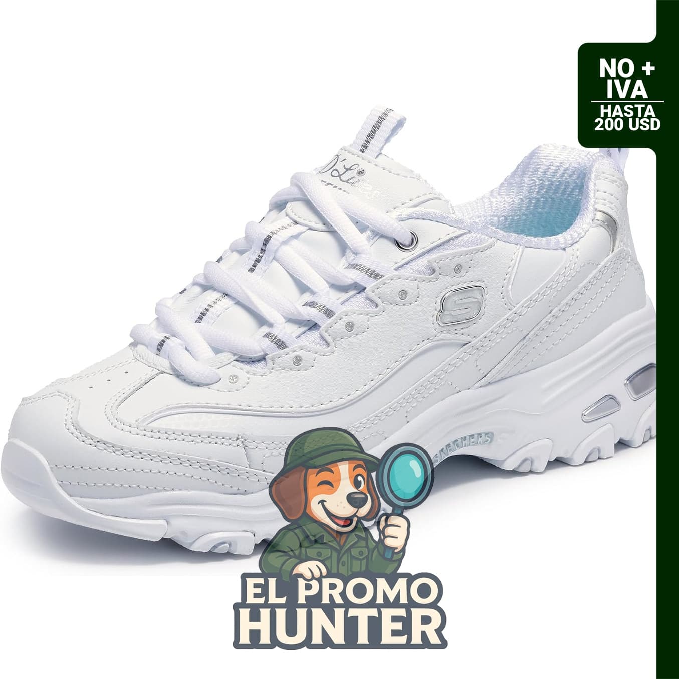 Skechers Women's D'Lites Fresh Start Sneaker, calzado deportivo para mujer.