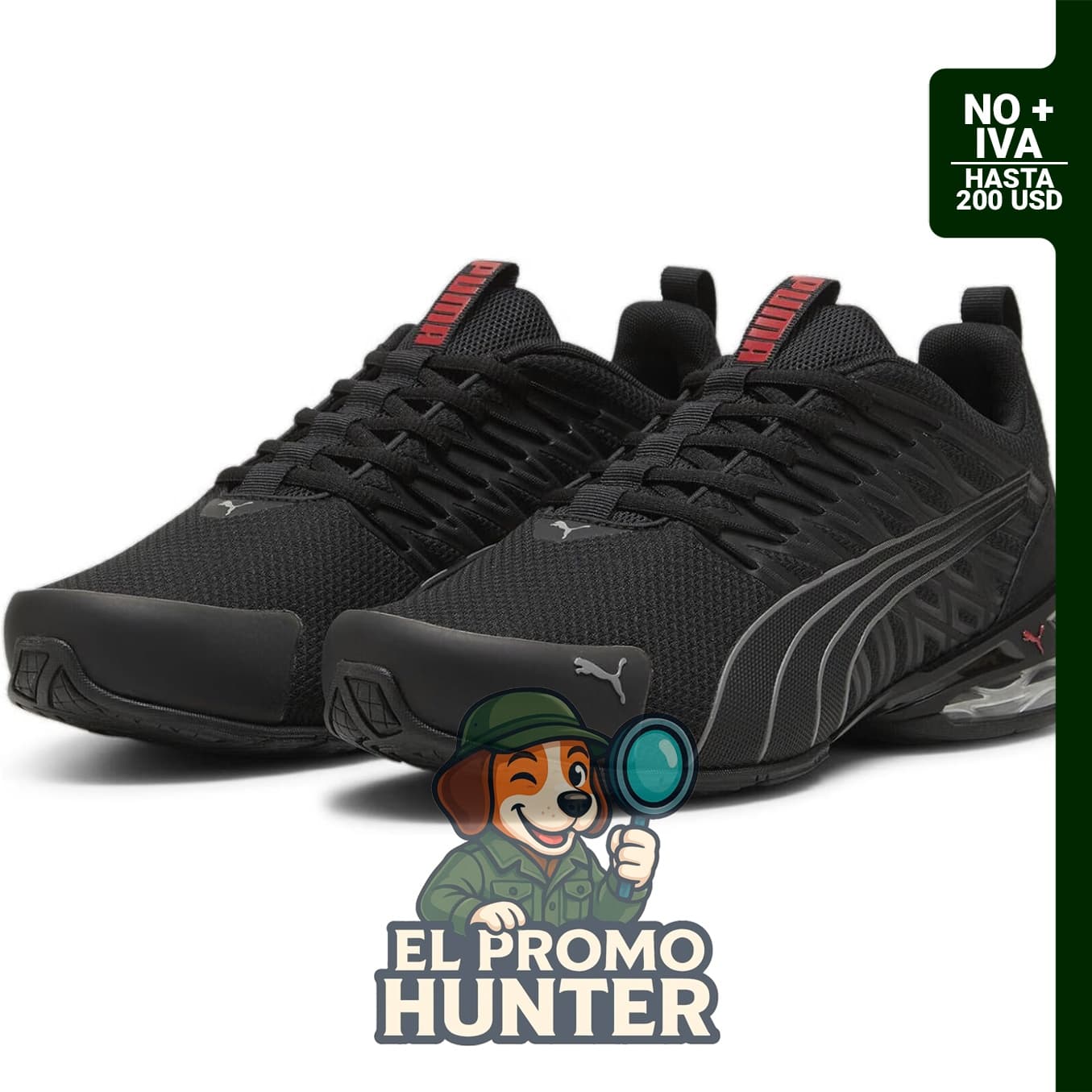 Zapatillas PUMA Voltaic Evo para hombre, color azul.