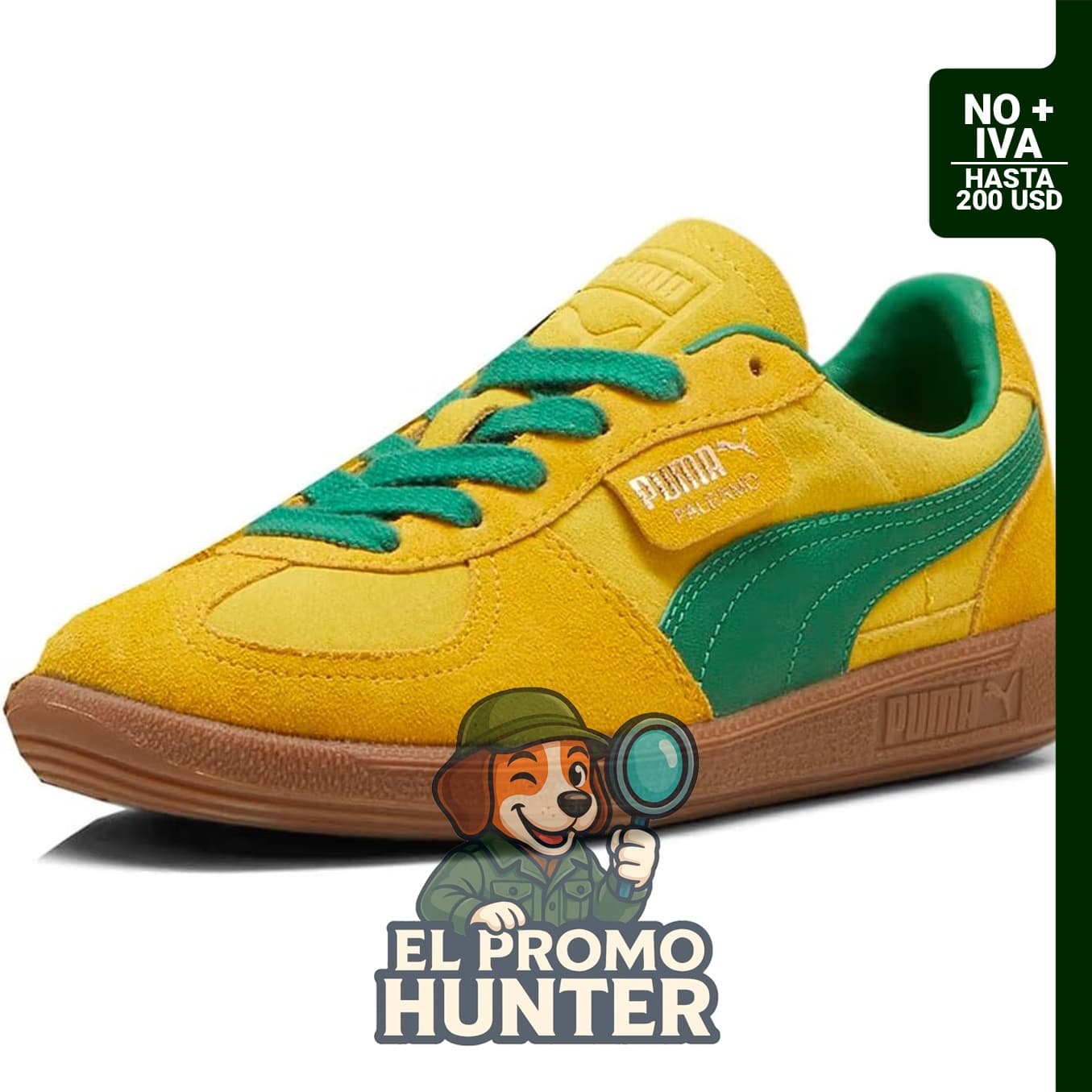PUMA Zapatos deportivos Palermo Og, color azul, estilo casual.