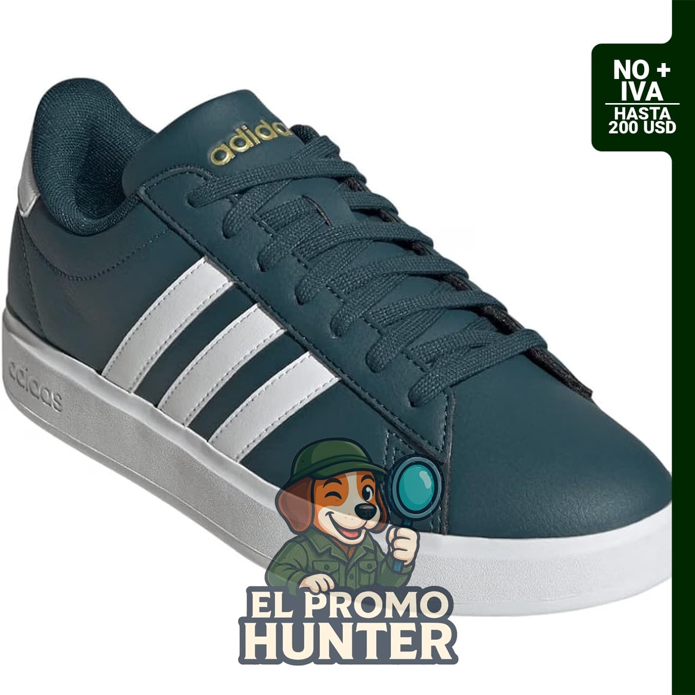 adidas Grand Court 2.0 - Tenis para mujer