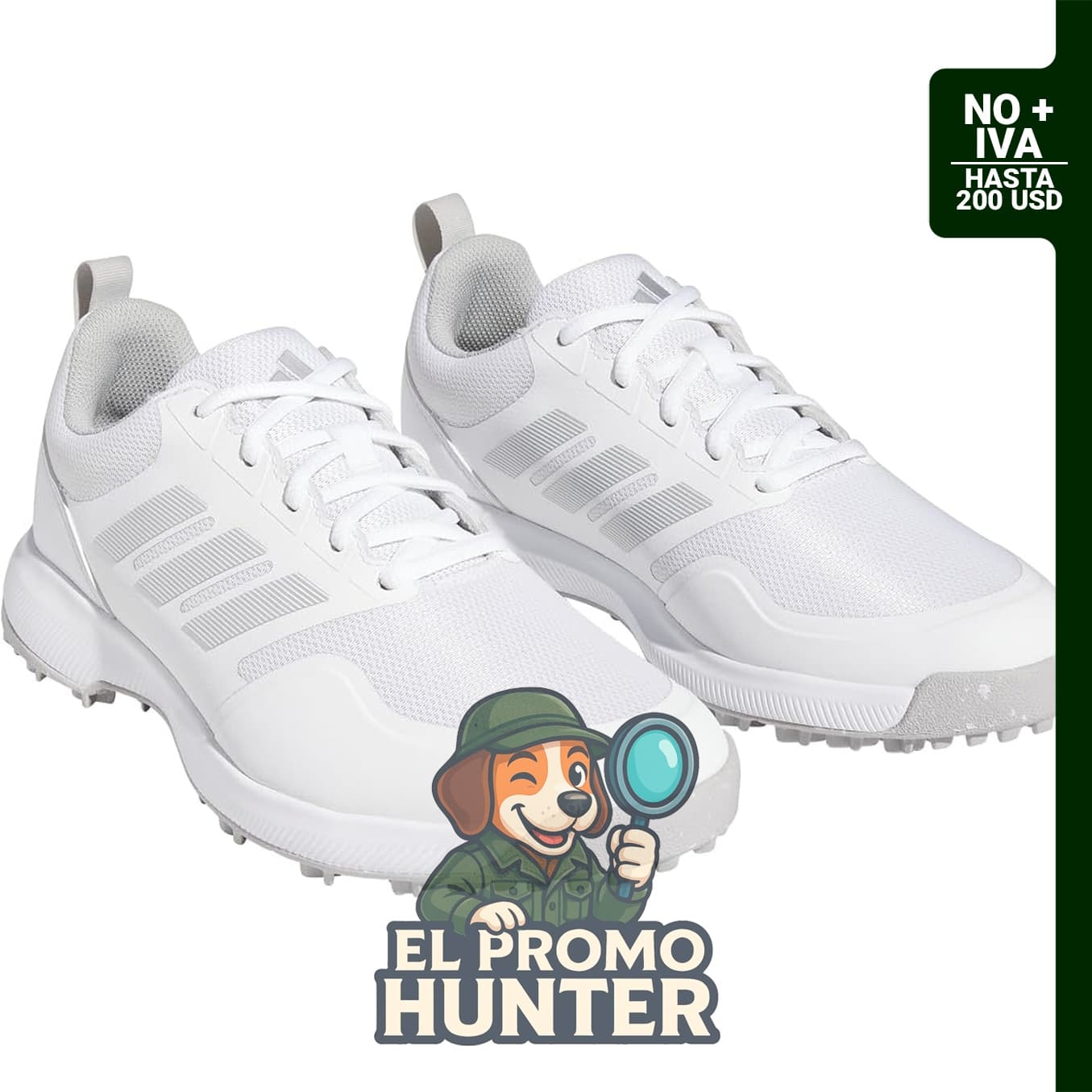 Zapatillas de golf adidas Women's Tech Response Spikeless 3.0.