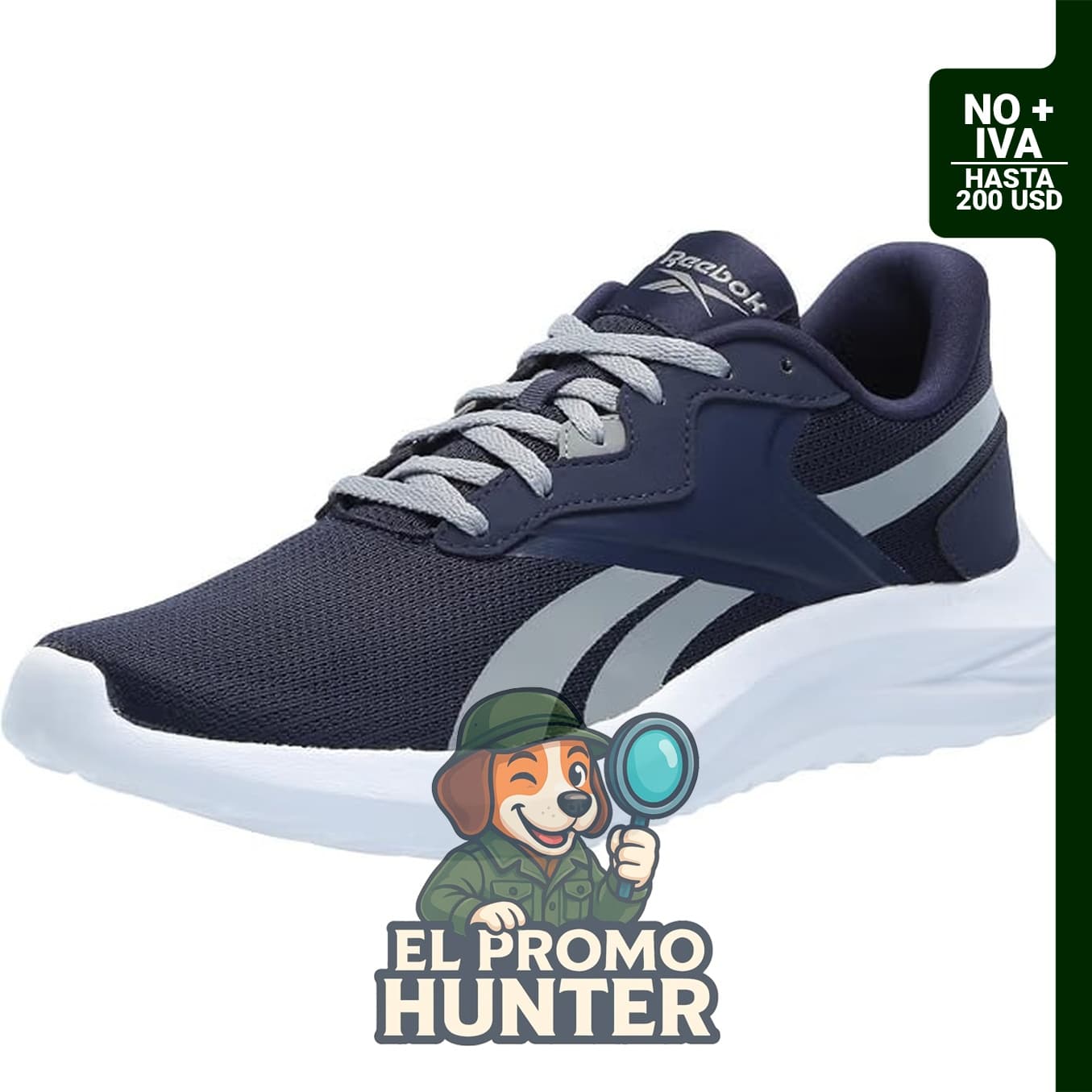 Reebok Energen Lux, zapato para hombre con diseño ligero y cómodo.