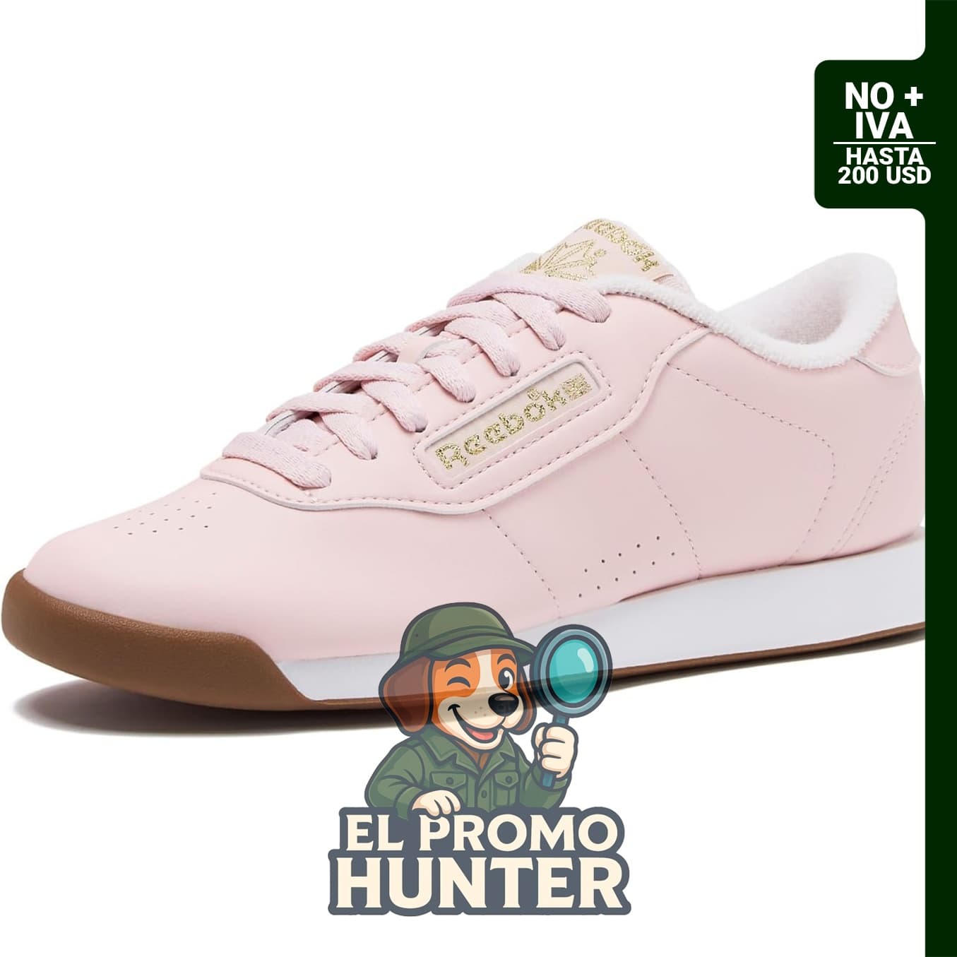Zapatillas Reebok Princess para mujer, diseño para caminar.