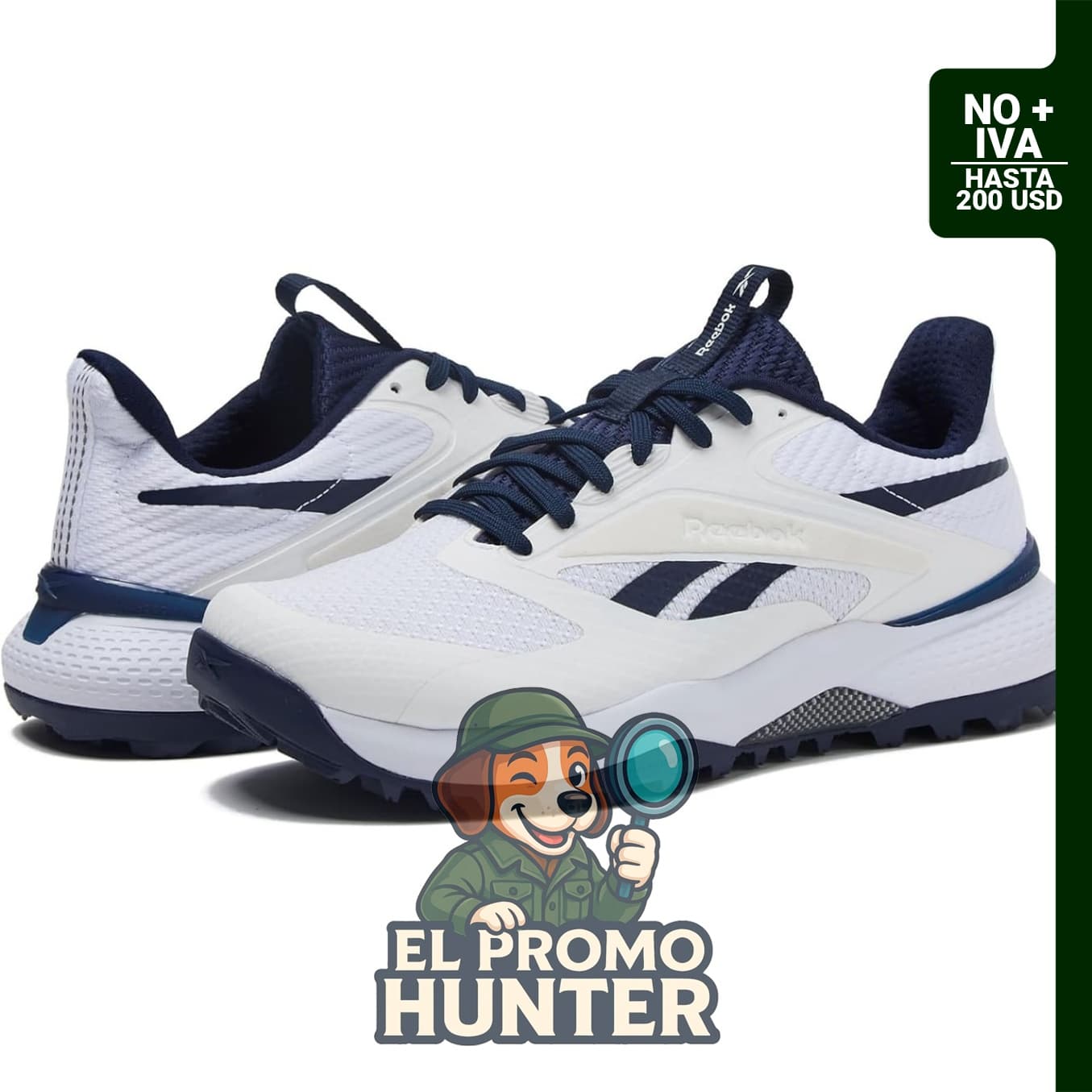 Reebok Nano Golf - Zapatos de golf sin tacos para hombre.