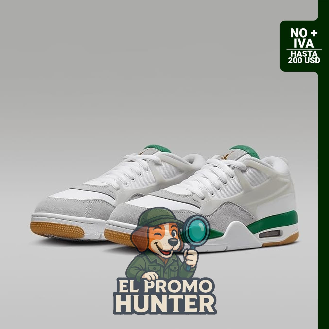 Nike Air Jordan 4 RM - Tenis para hombre, modelo FQ7939-060, en colores negro, antracita y rojo universitario.