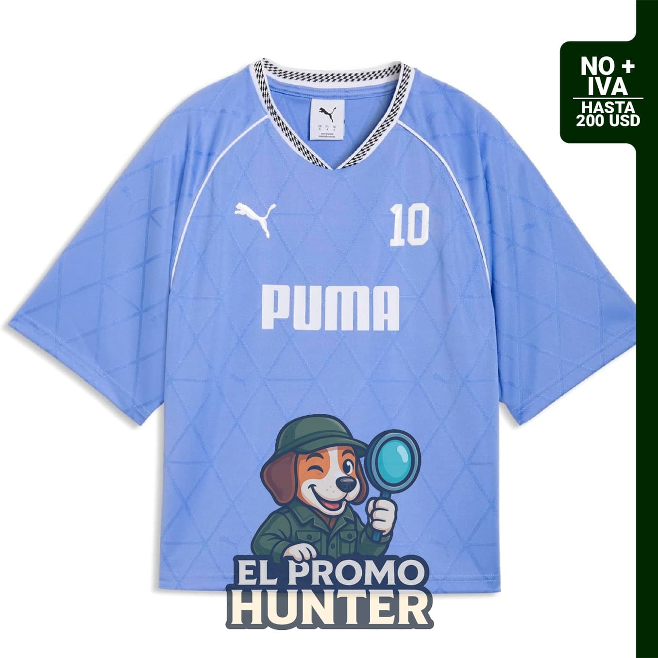 Jersey relajado estilo deportivo Puma para mujer.