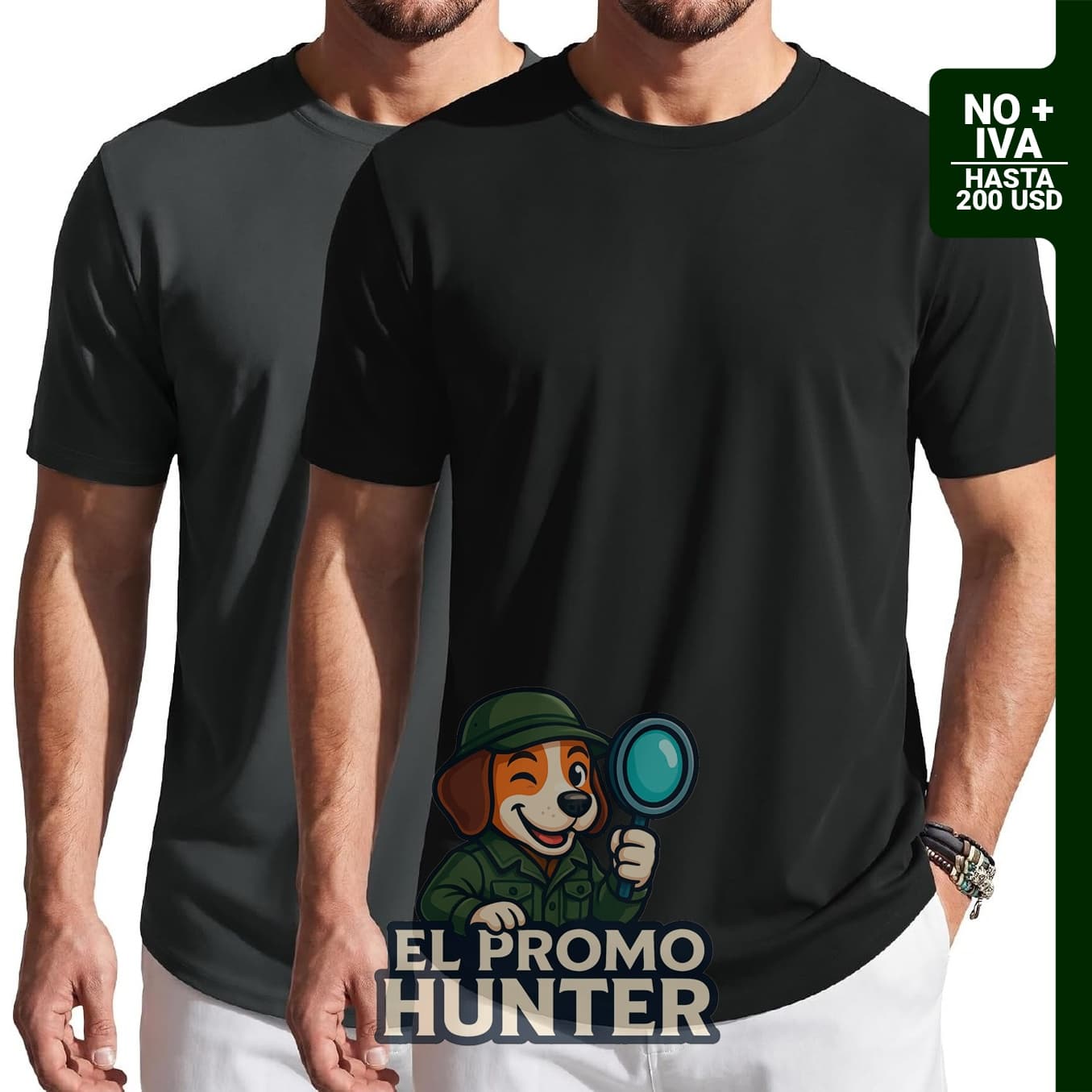 Cotrasen Paquete de 2 camisetas de manga corta con cuello redondo UPF 80+