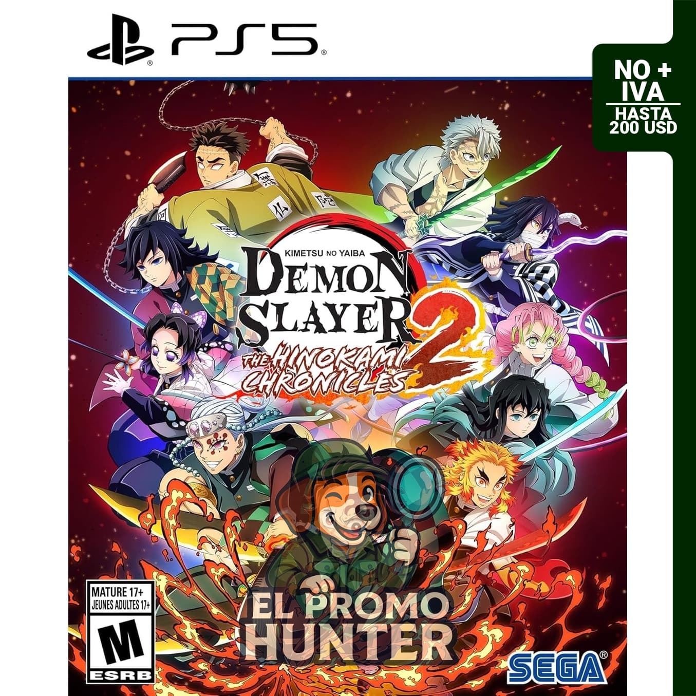 Demon Slayer -Kimetsu no Yaiba- The Hinokami Chronicles 2 para PlayStation 5.