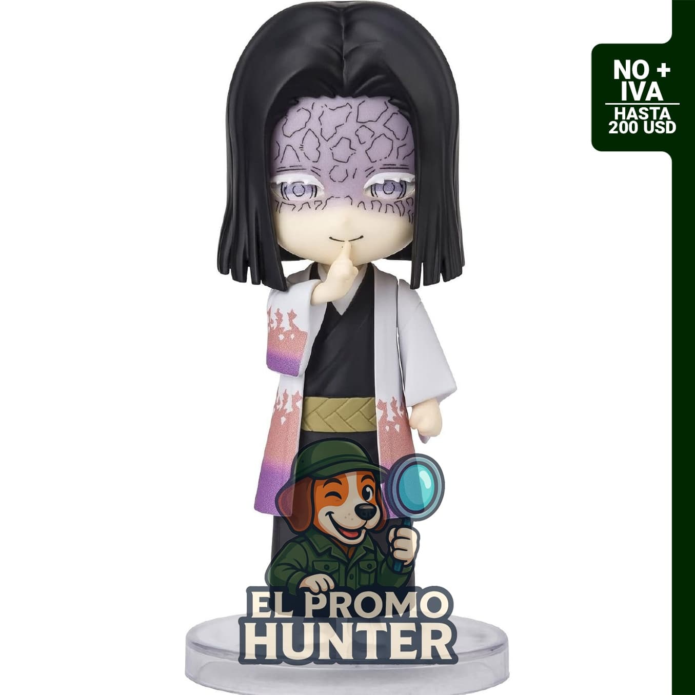 TAMASHII NATIONS - Demon Slayer: Kimetsu no Yaiba - Kagaya Ubuyashiki, figura de acción Figuarts mini.