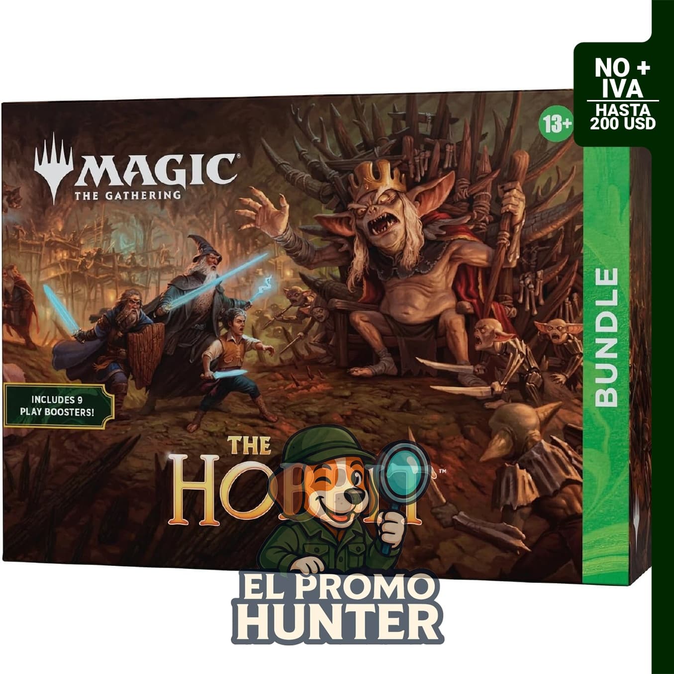 Magic: The Gathering El Hobbit Bundle, juego de cartas coleccionables.