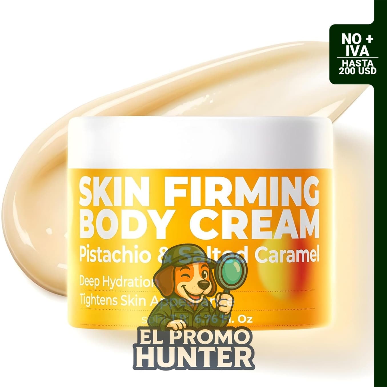 sohl-I.D. Crema corporal reafirmante, hidratante con aceite de nuez de Brasil, aceite de coco y extracto de guaraná.