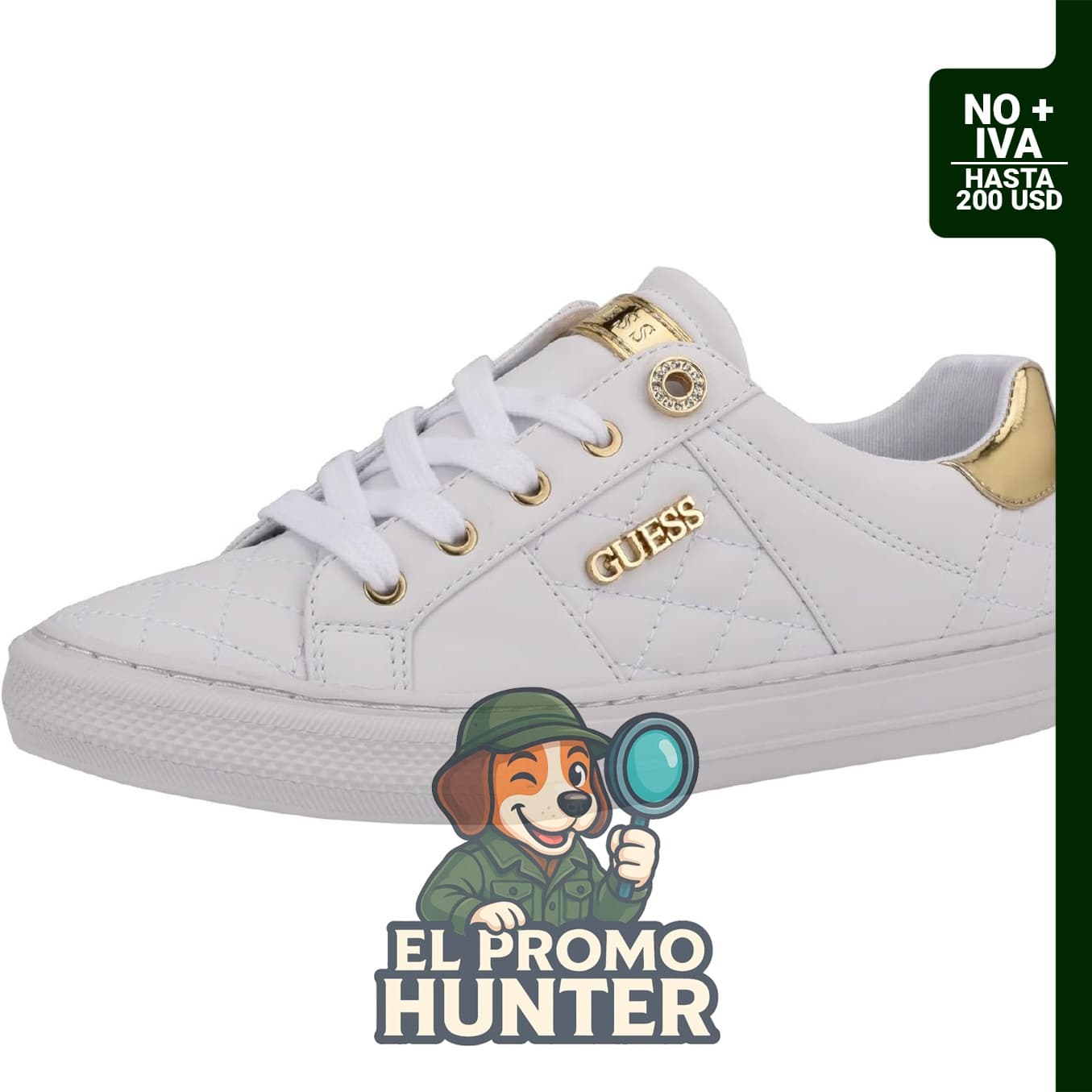 Guess Zapatillas Loven para mujer.