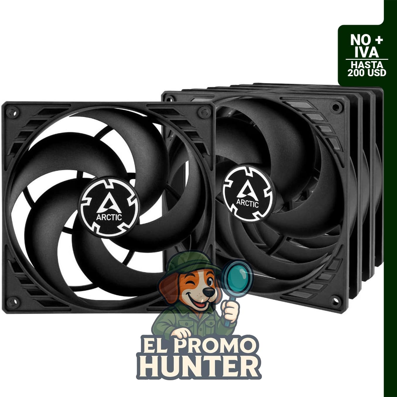 Ventiladores ARCTIC P14 PWM PST en paquete de valor.
