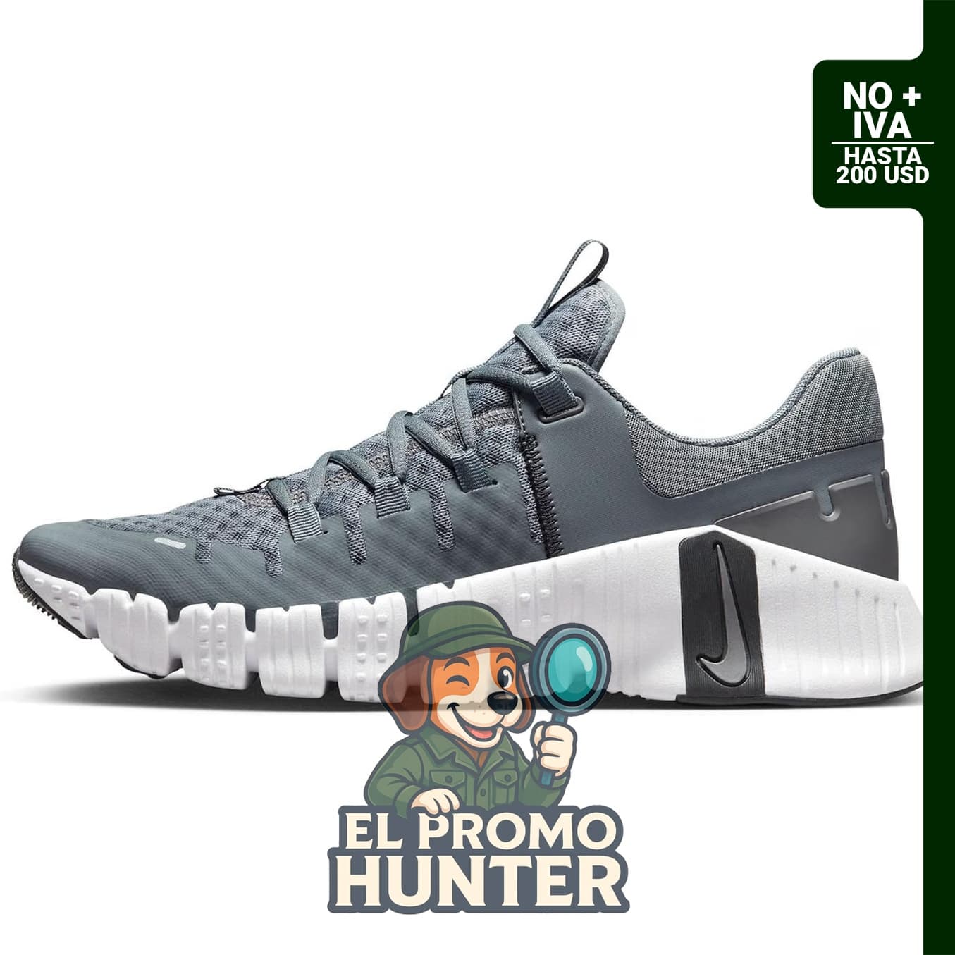 Tenis Nike Free Metcon 5 para hombre, diseñado para entrenamiento.
