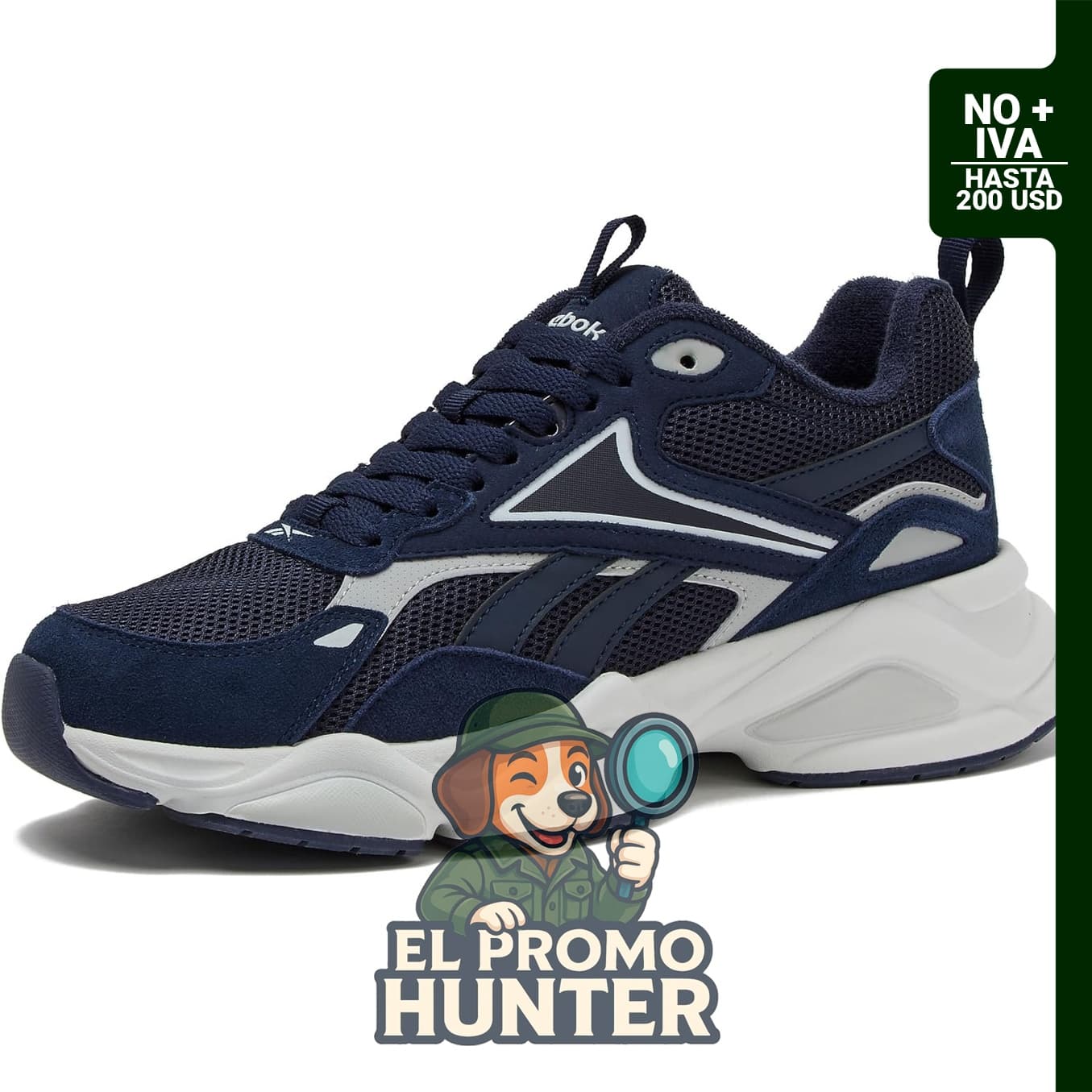 Reebok Power Fury - Tenis deportivos para hombre.