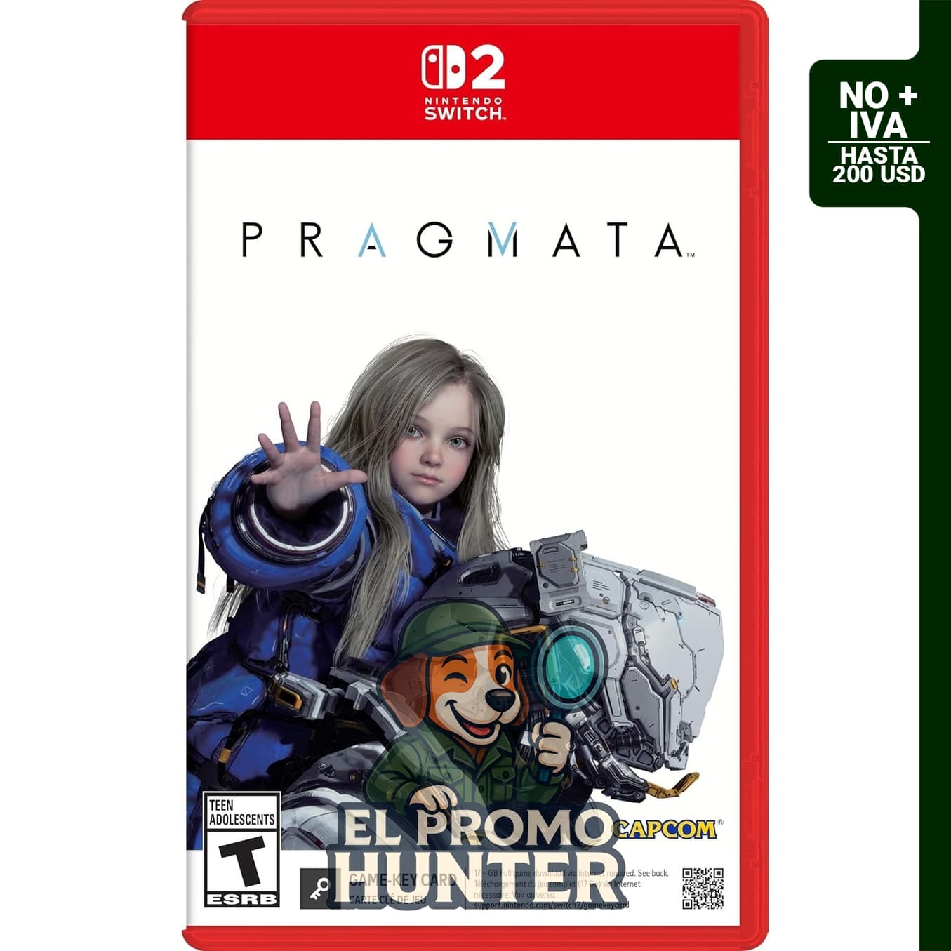 PRAGMATA - Juego para Nintendo Switch 2.