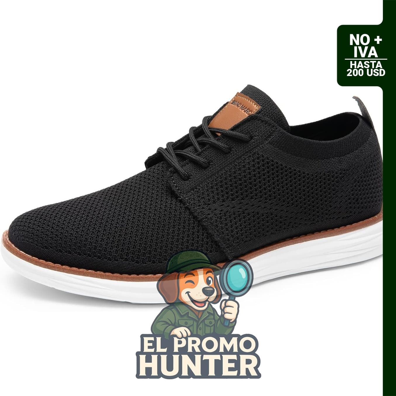 Bruno Marc Zapatillas de malla para hombre, modelo Oxford, ligeras.
