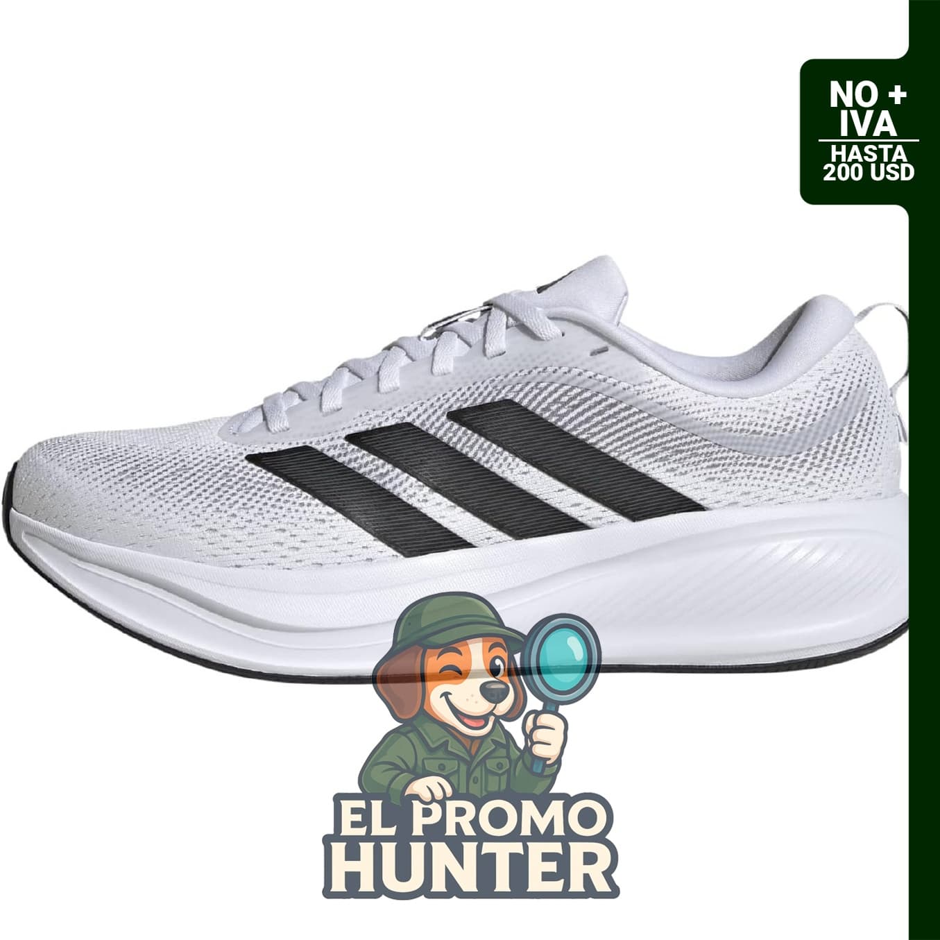 Zapatillas adidas Response Pace para hombre, color azul.