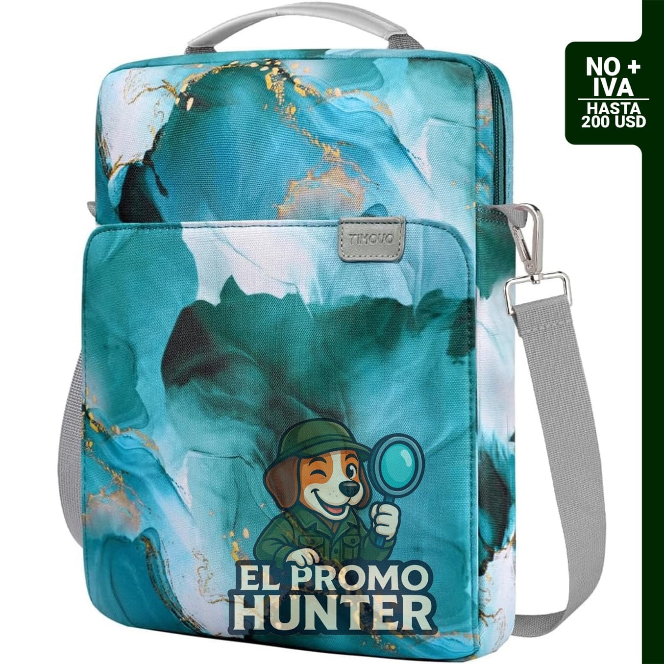 TiMOVO Funda para tableta de 13 pulgadas con correa para el hombro, pavo
