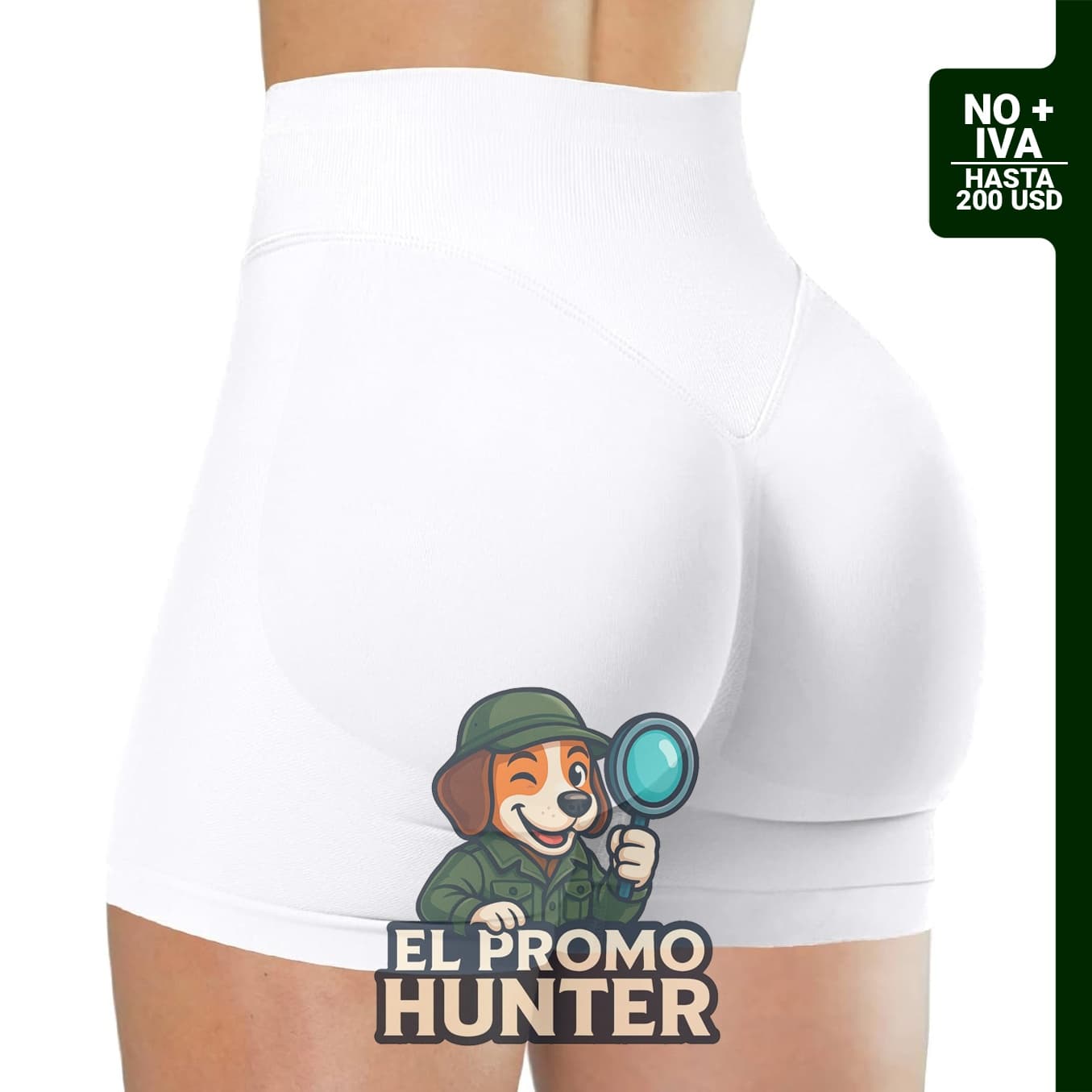 Unthewe Pantalones cortos de entrenamiento sin costuras para mujer.
