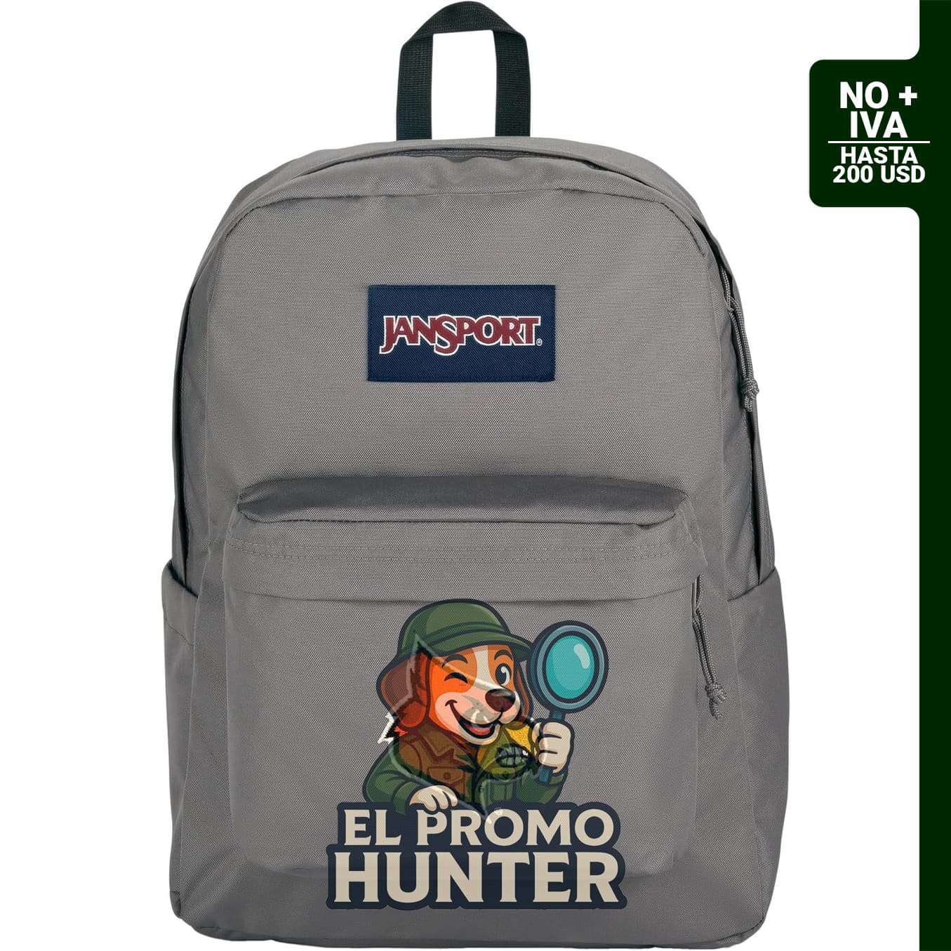 JanSport Superbreak Plus mochila con funda acolchada para laptop de 15" (38 cm), color del equipo.