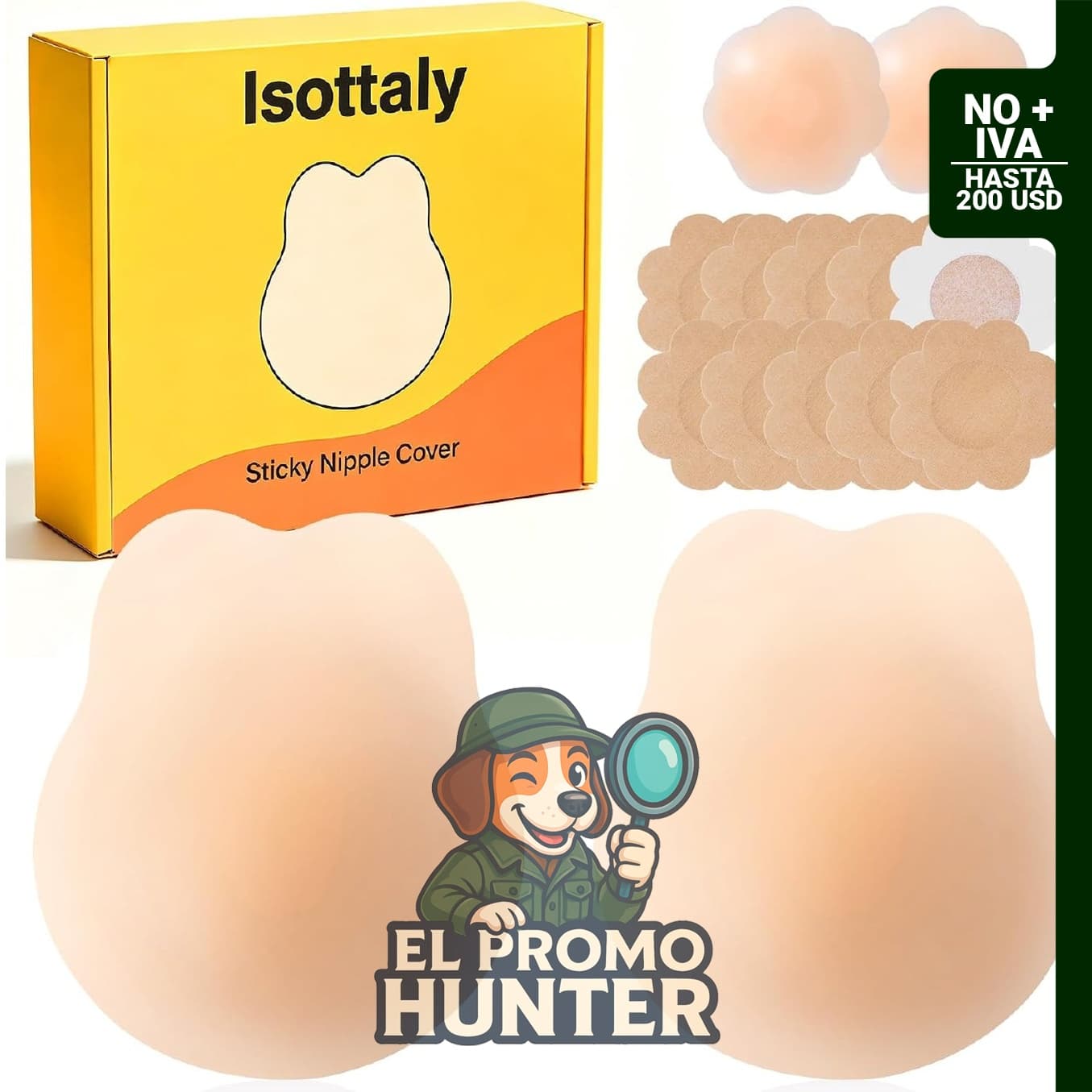 Cubiertas para pezones con elevación, brasier adhesivo push up, sujetadores sin tirantes.