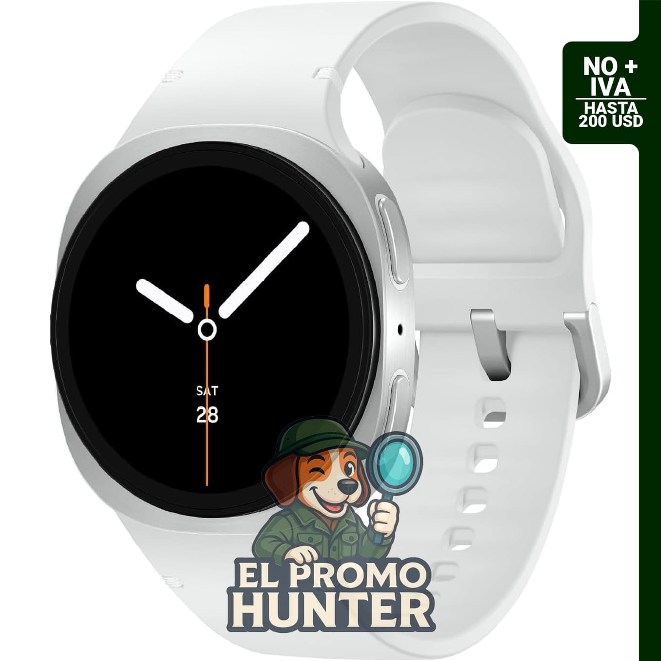 Samsung Galaxy Watch 8 (2025), reloj inteligente de 1.575 in (4 cm).