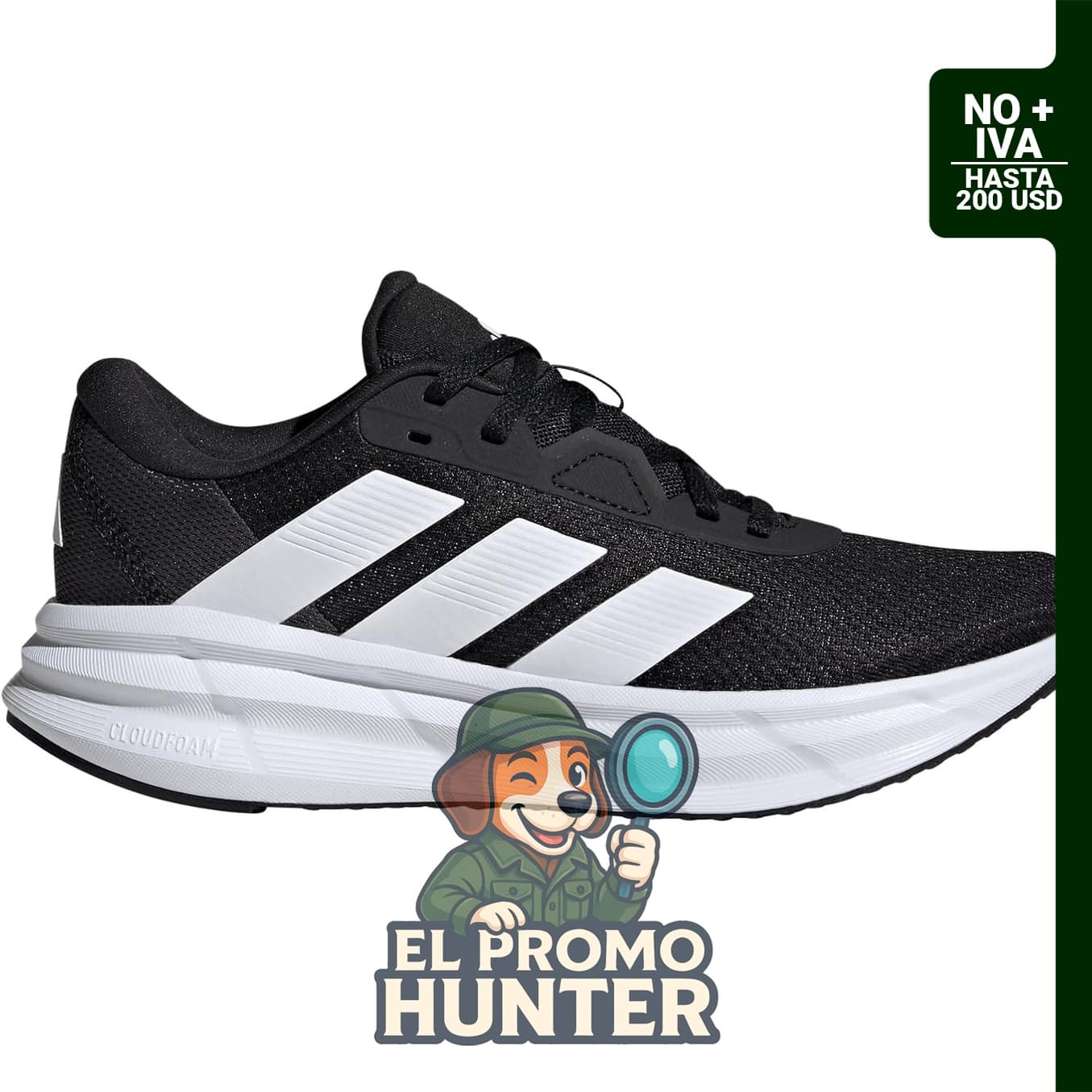 Zapatillas de correr Adidas Galaxy 7 para mujer.