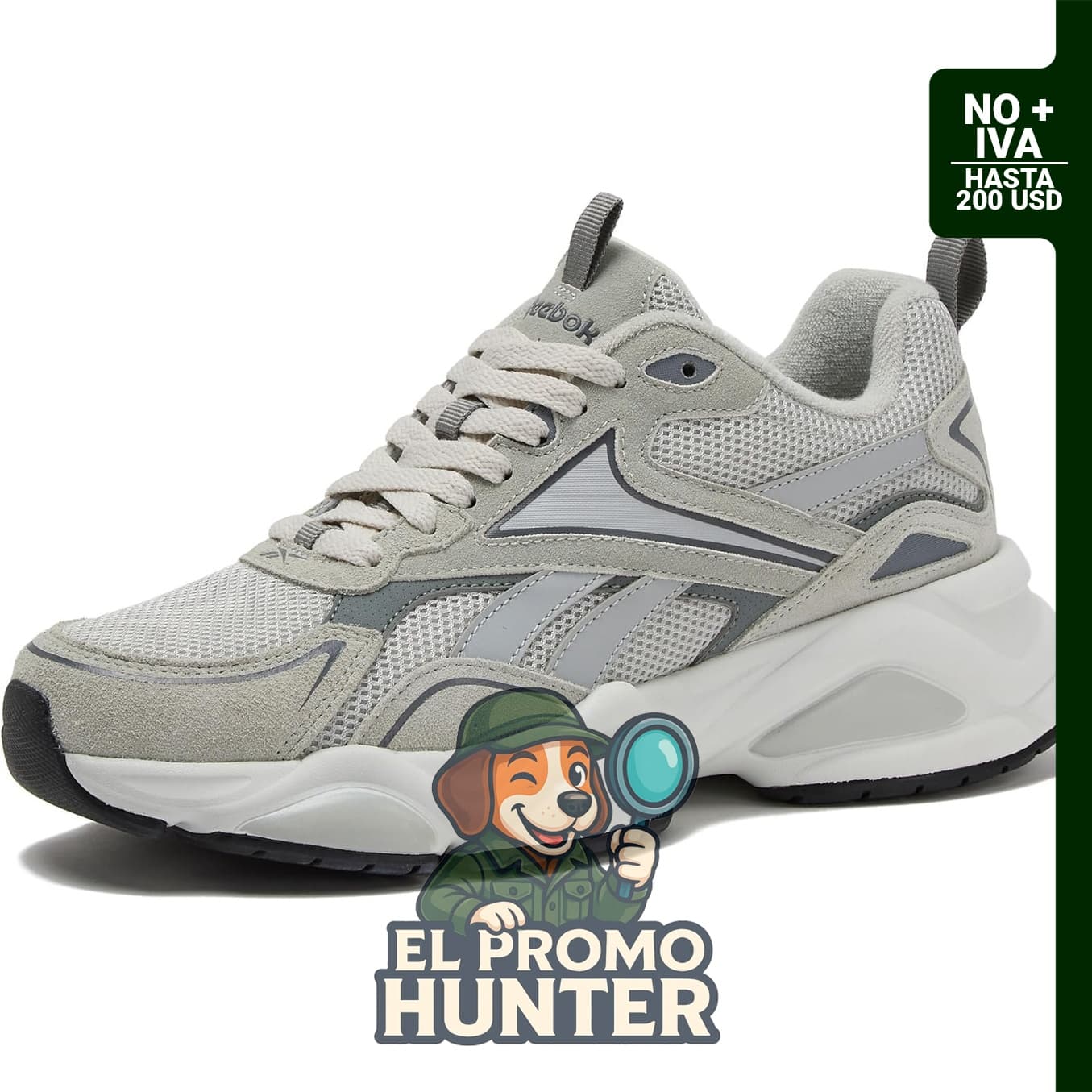 Reebok Power Fury - Tenis deportivos para hombre.