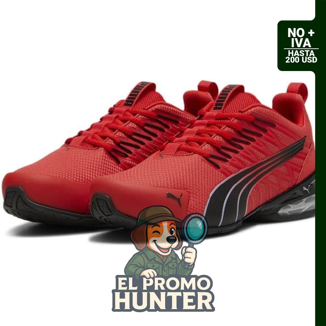 Zapatillas PUMA Voltaic Evo para hombre, color azul.