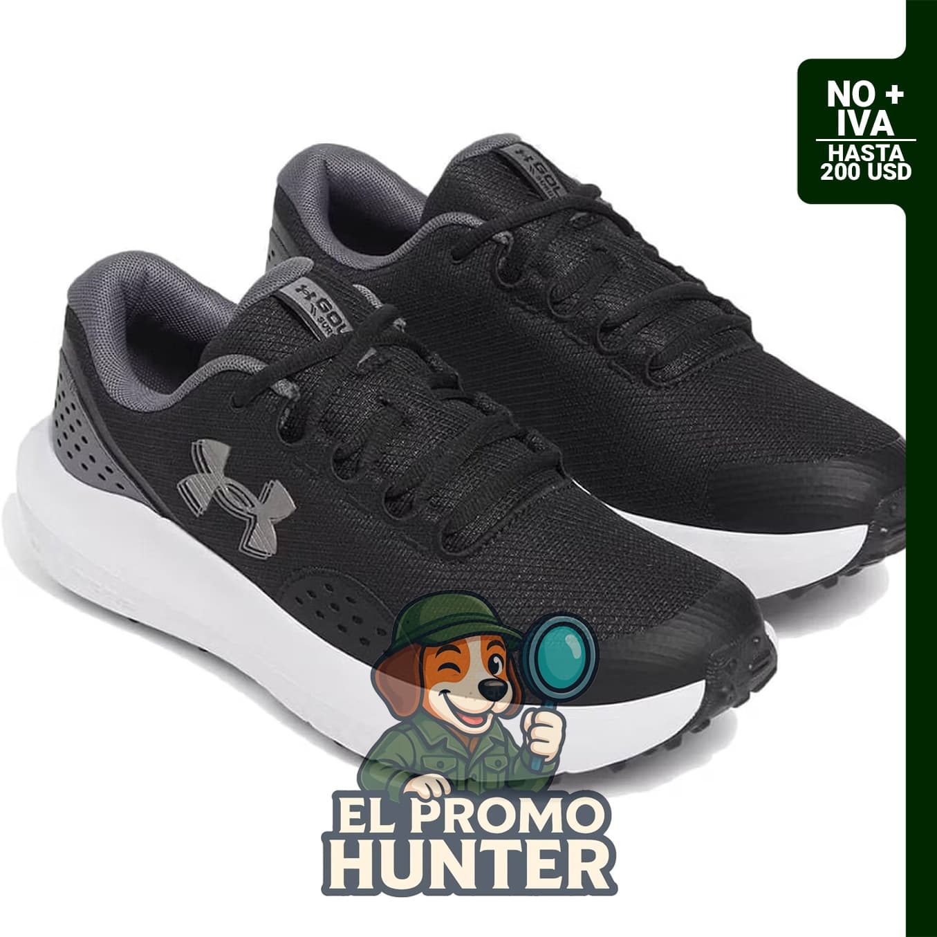 Under Armour Tacos de golf Surge para hombre, diseñado para el rendimiento en el campo.