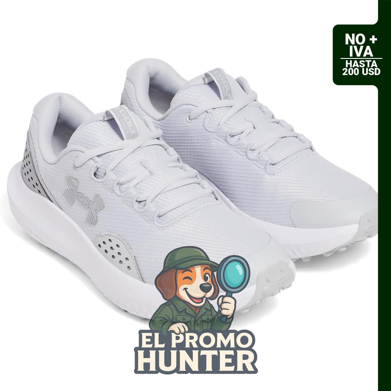 Tacos de golf Under Armour Surge para hombre.