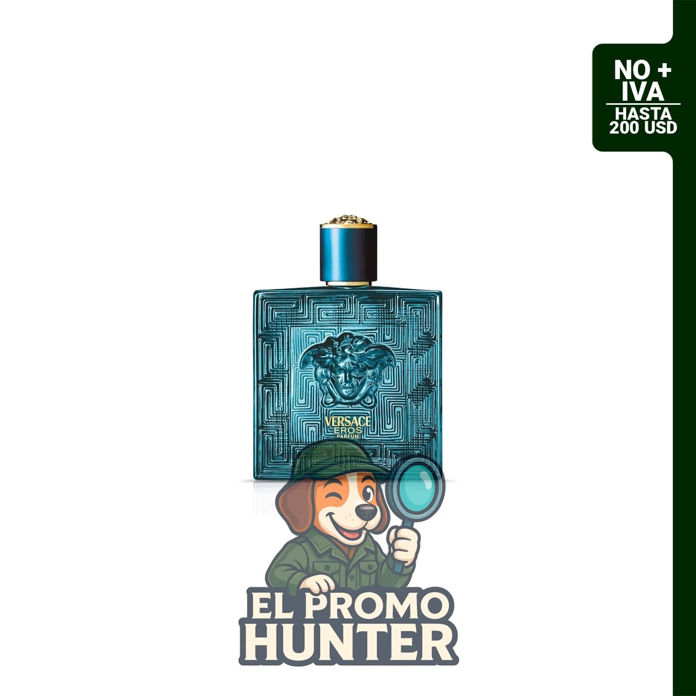 Versace Eros para Hombre - Perfume en aerosol de 100 ml.